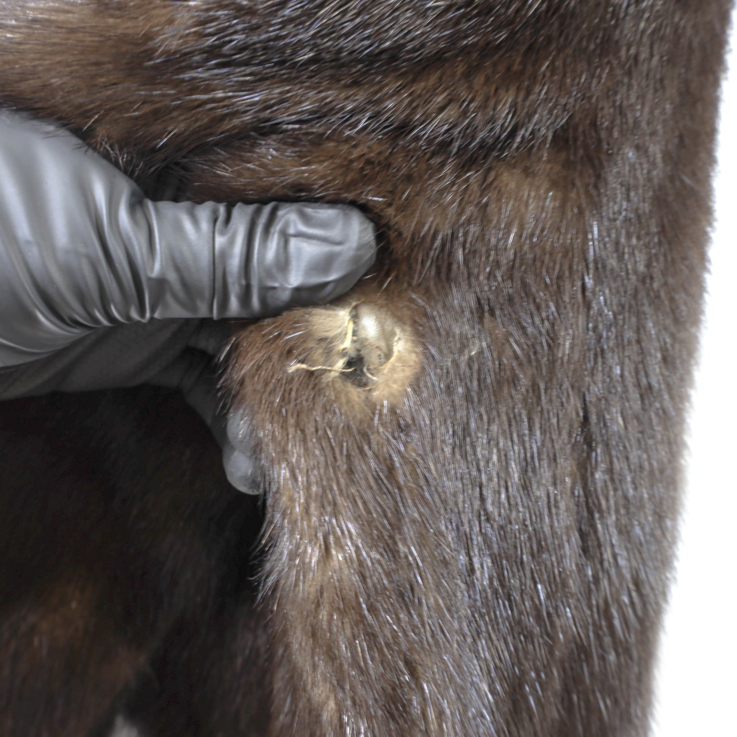 Brown Mink Coat- Size XL