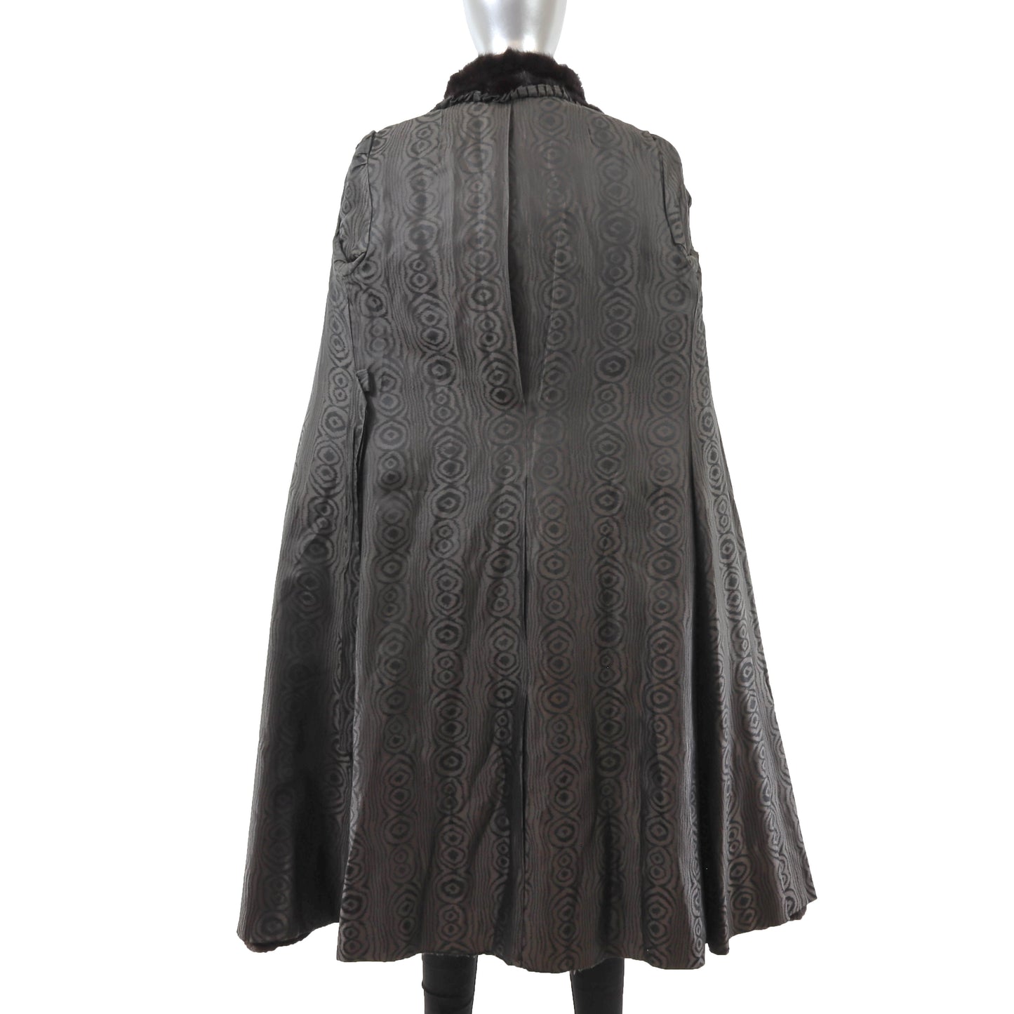 Dark Brown Mink Coat- Size S