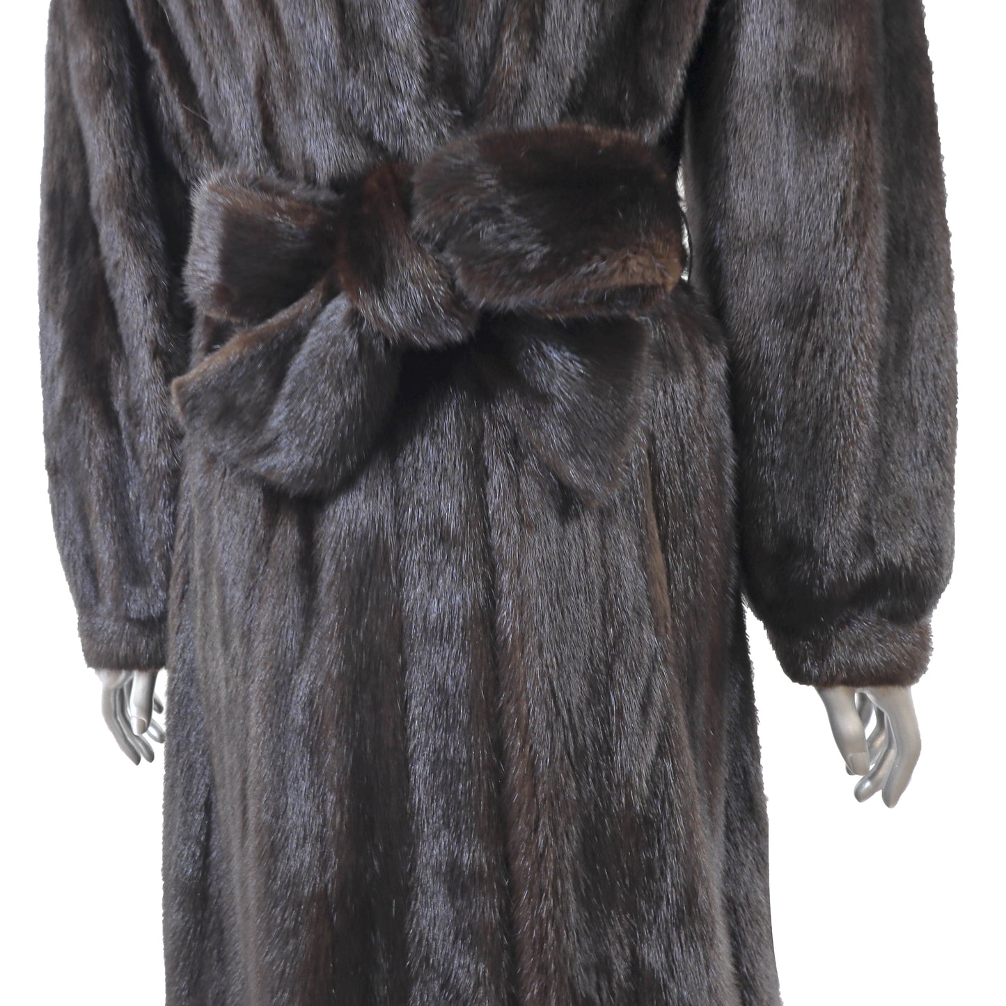Dark Brown Mink Coat- Size S