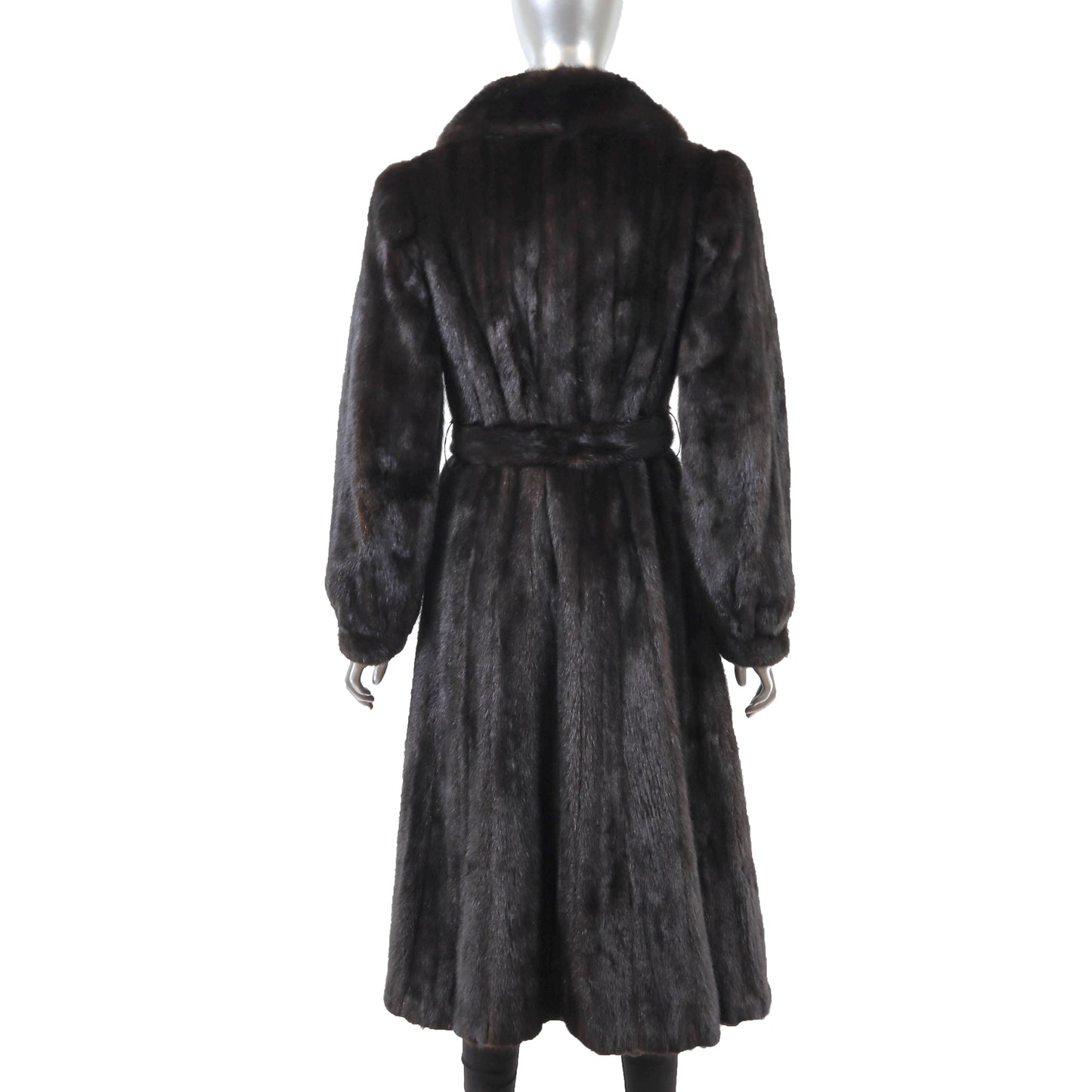 Dark Brown Mink Coat- Size S