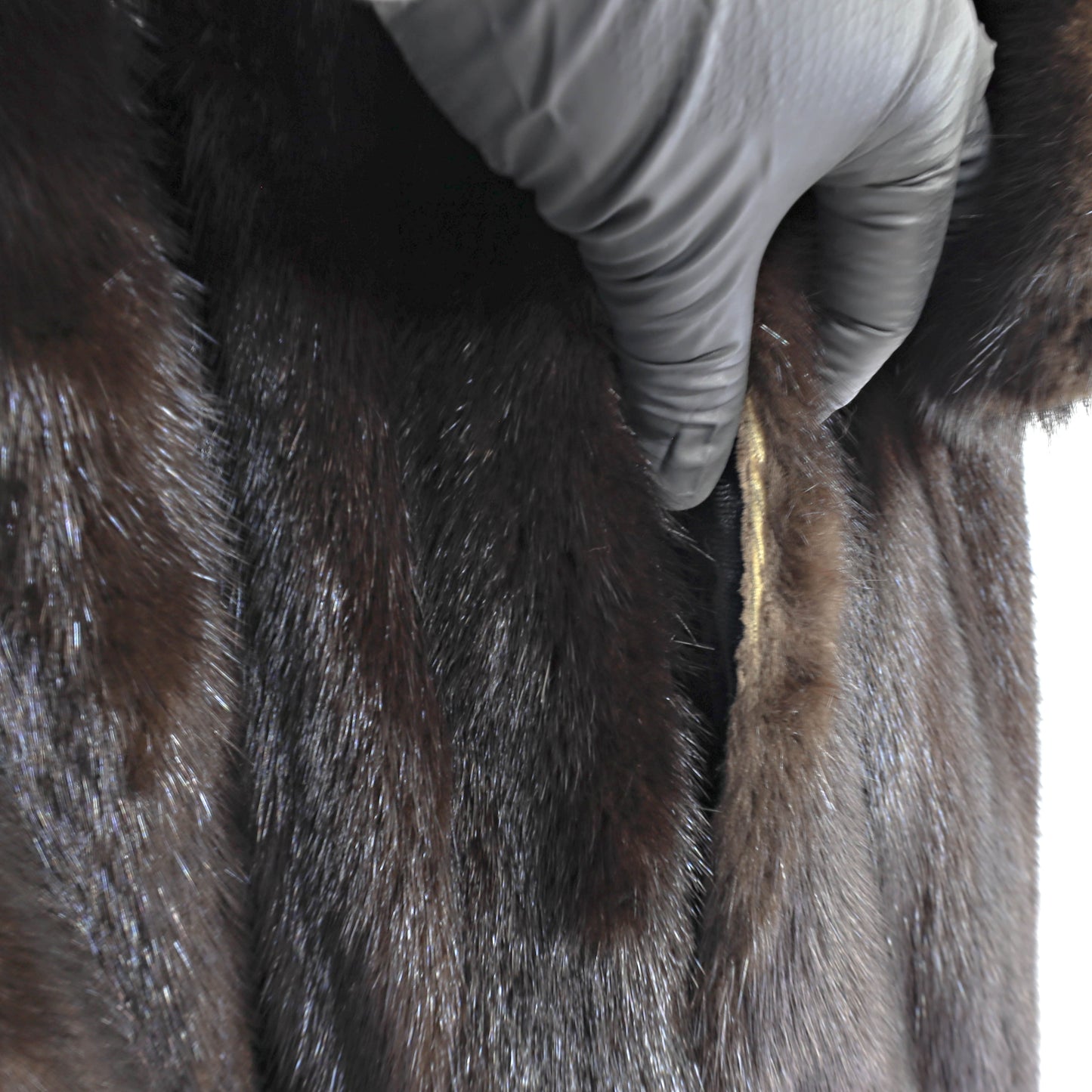 Dark Brown Mink Coat- Size S