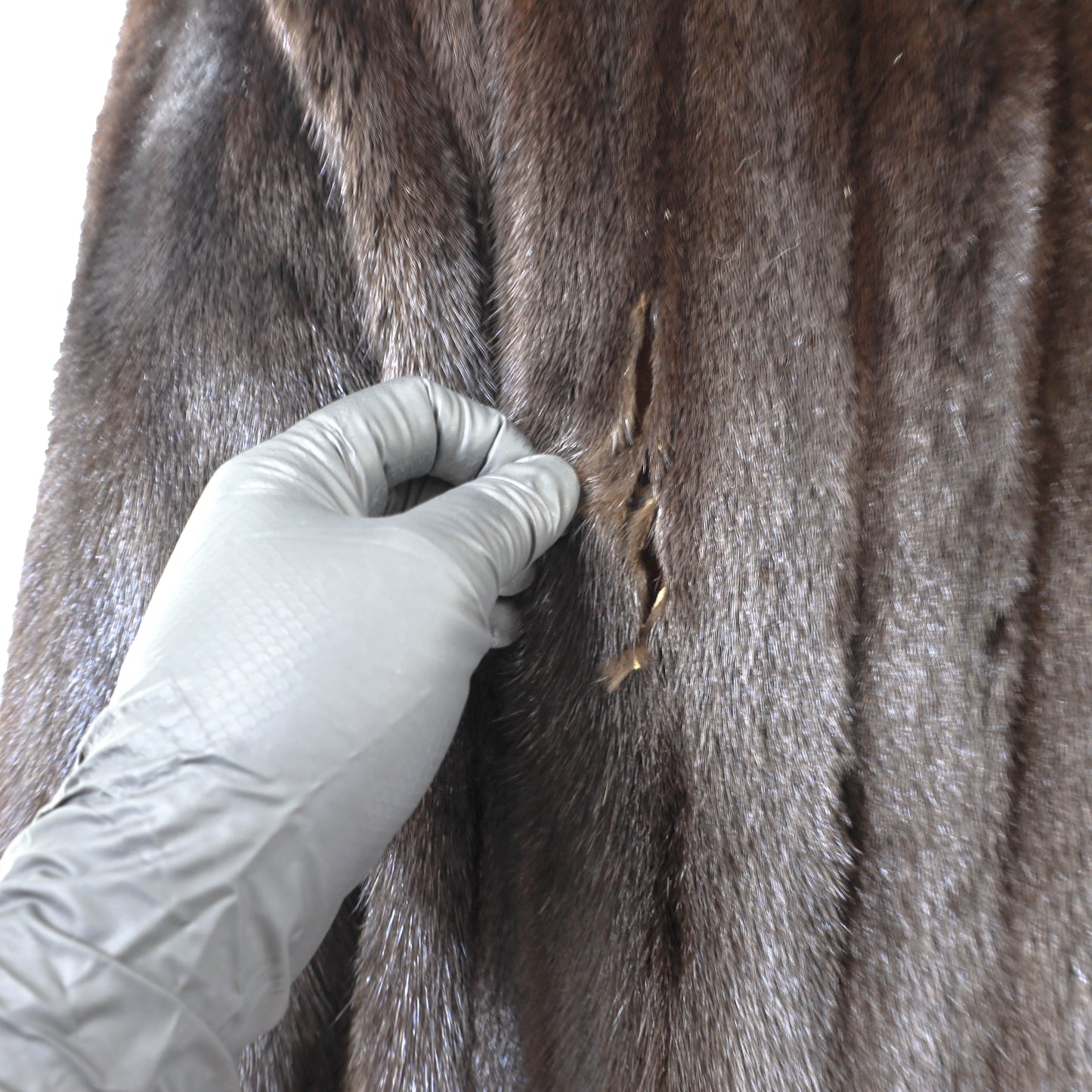 Black Mink Coat- Size M