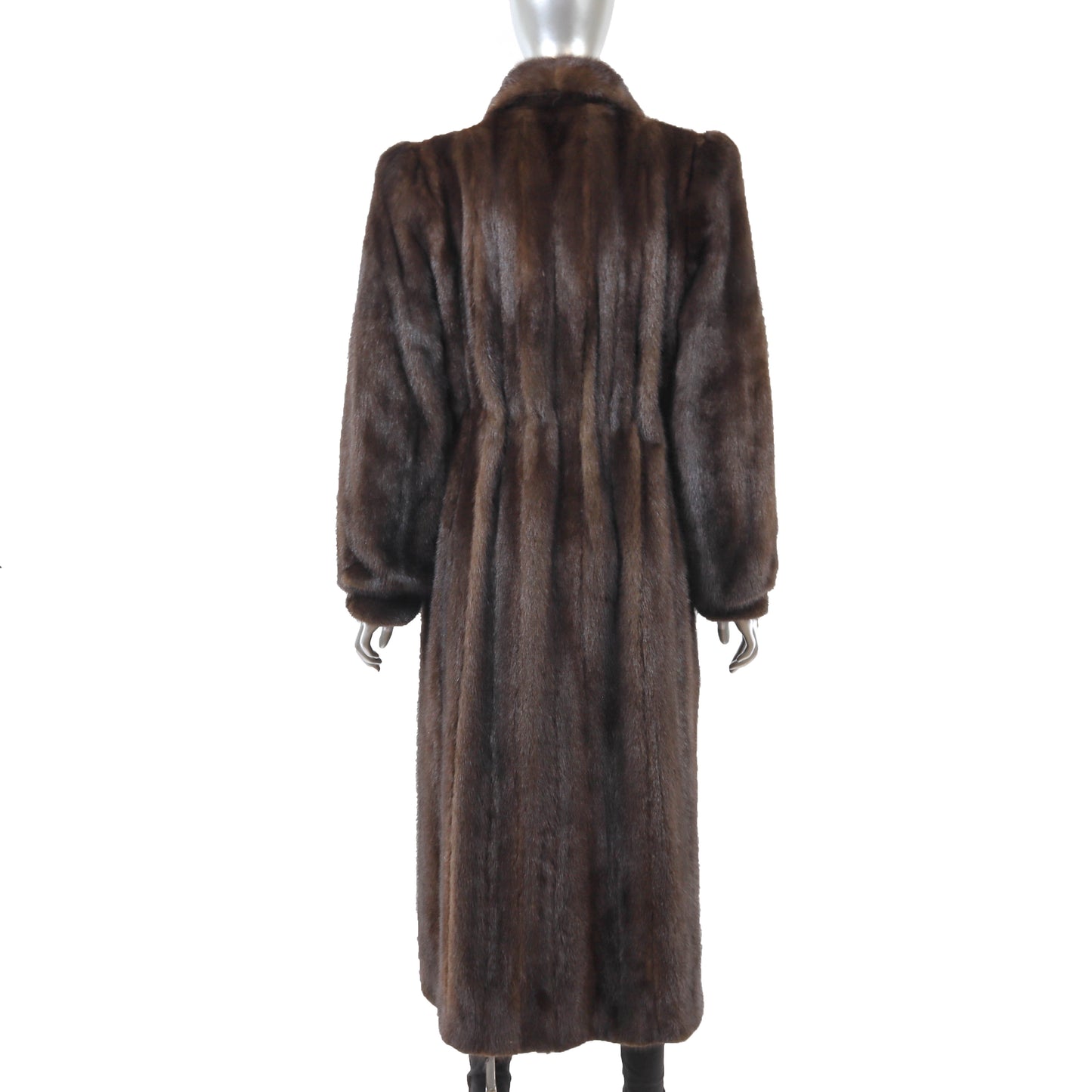 Brown Mink Coat- Size M