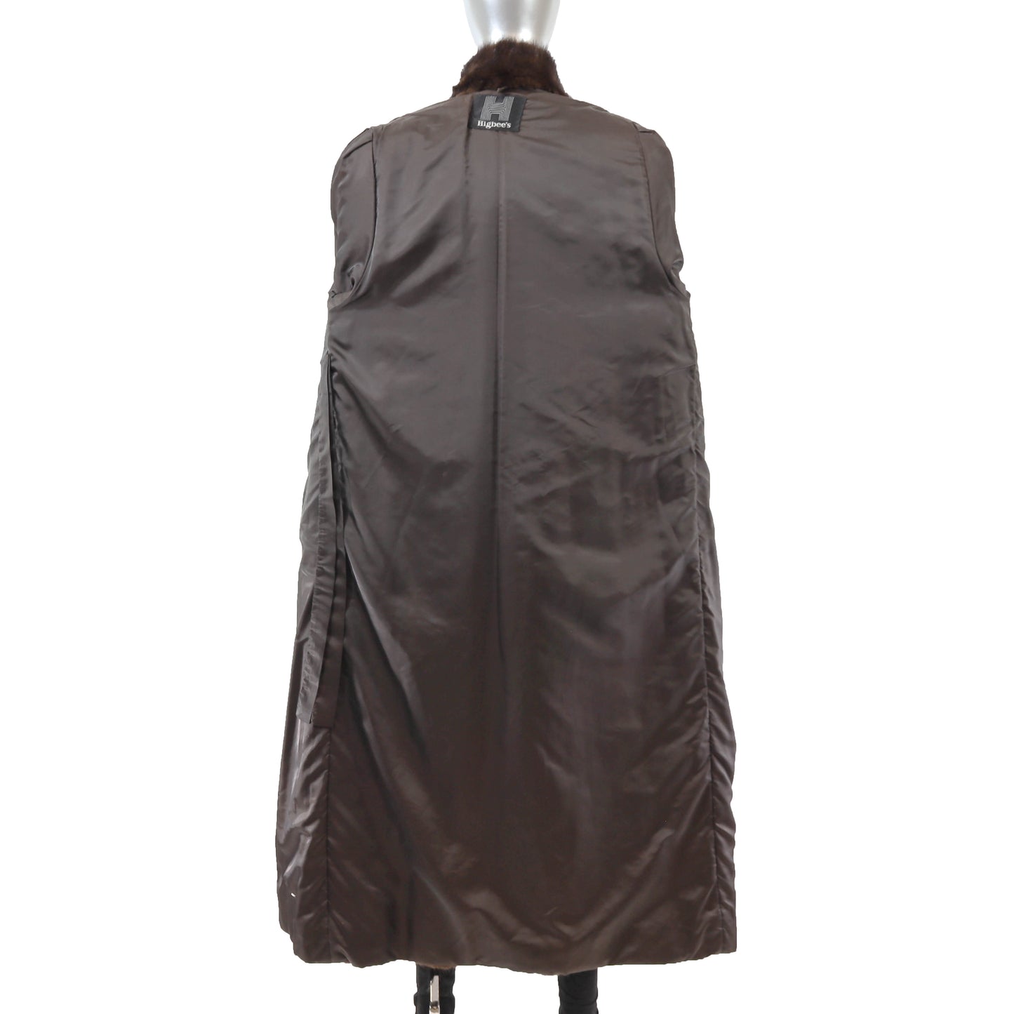 Brown Mink Coat- Size M