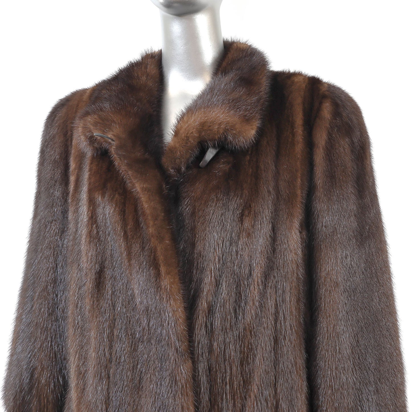 Brown Mink Coat- Size M