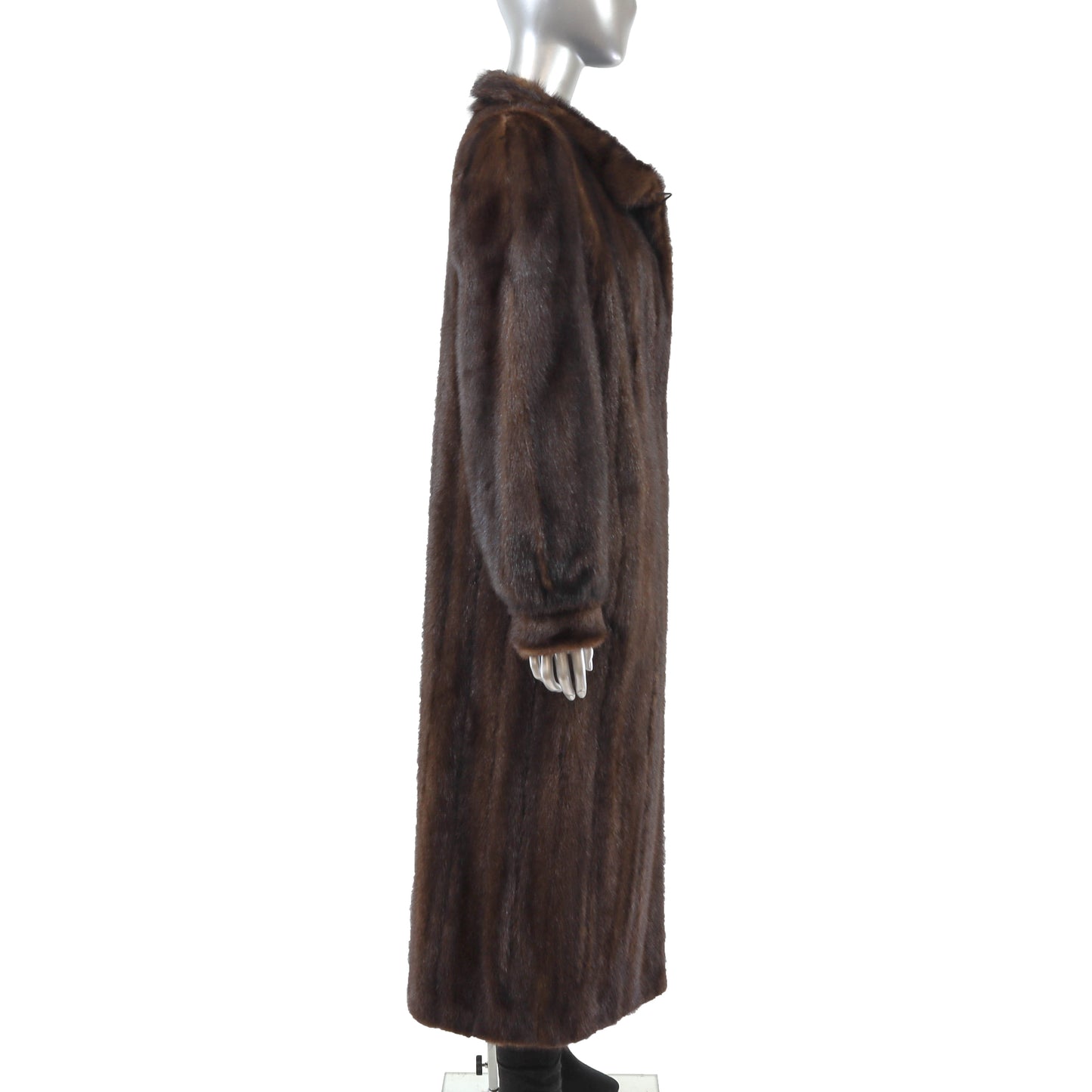 Brown Mink Coat- Size M
