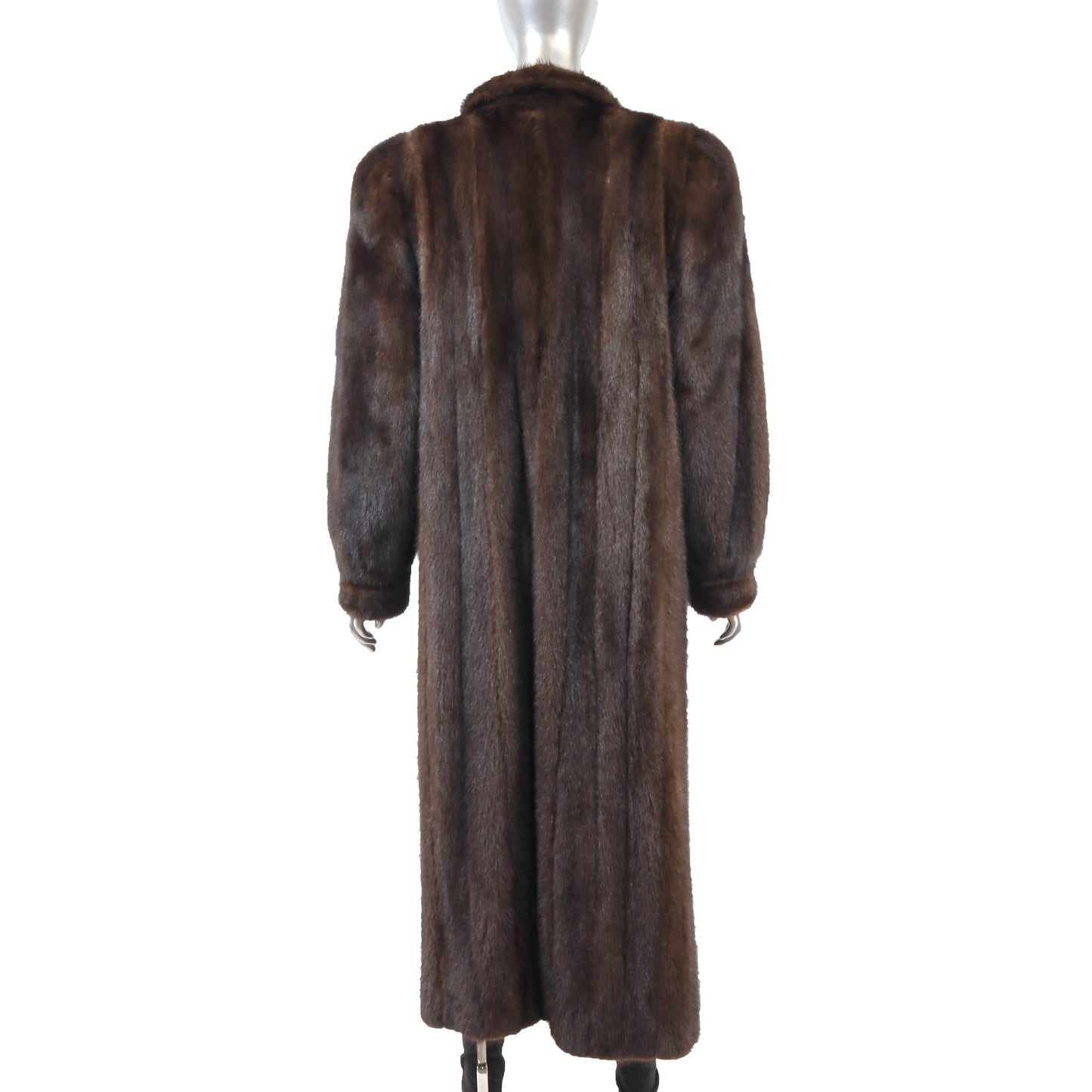 Brown Mink Coat- Size M