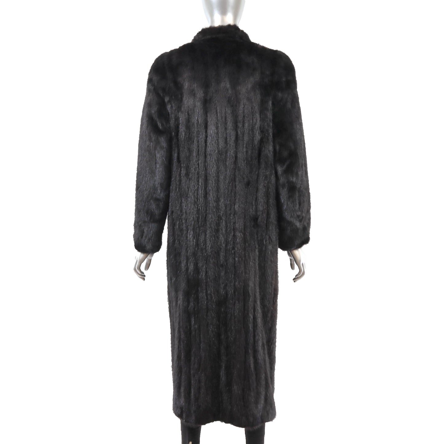 Black Mink Coat- Size S