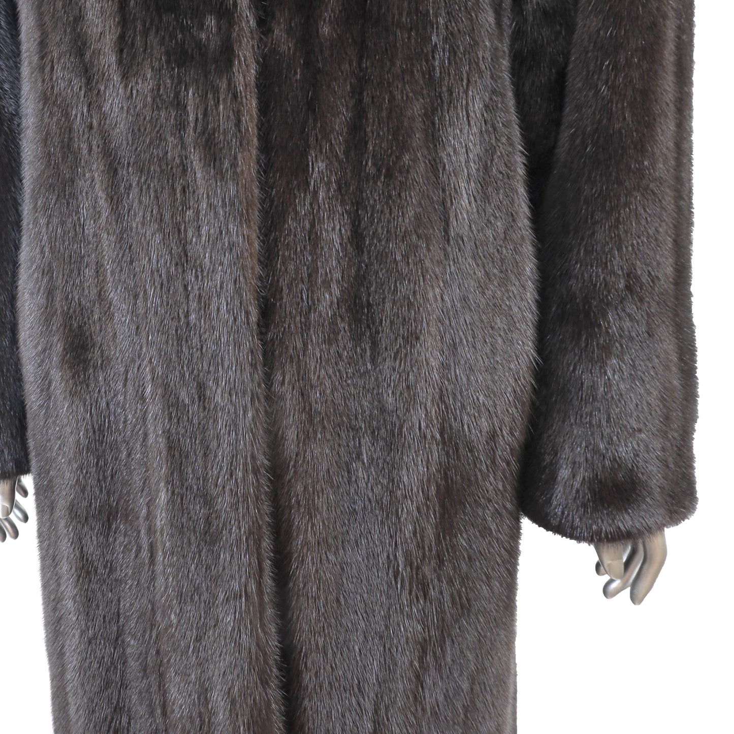Black Mink Coat- Size L