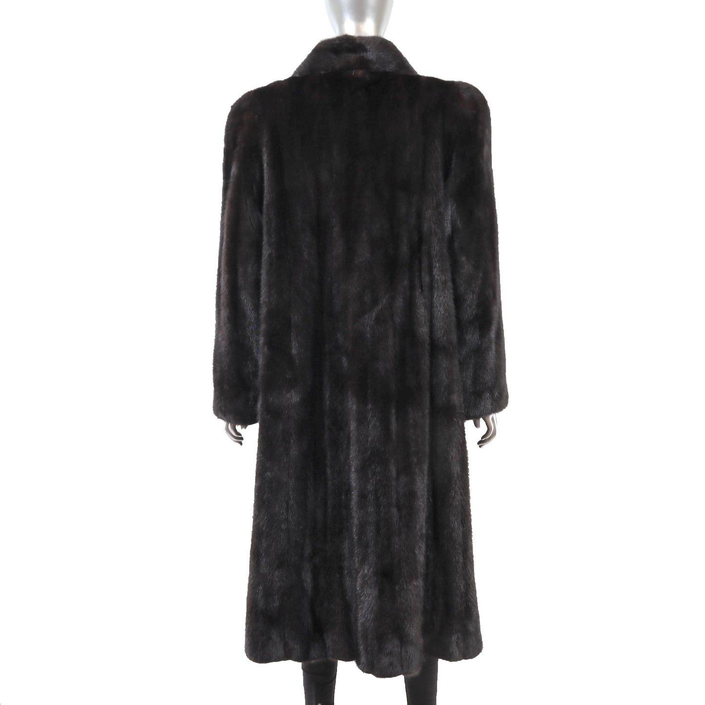 Black Mink Coat- Size L