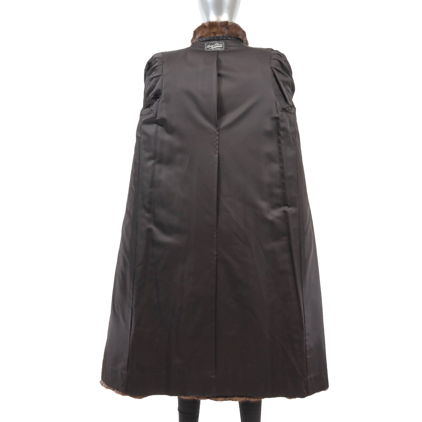 Brown Mink Coat- Size S
