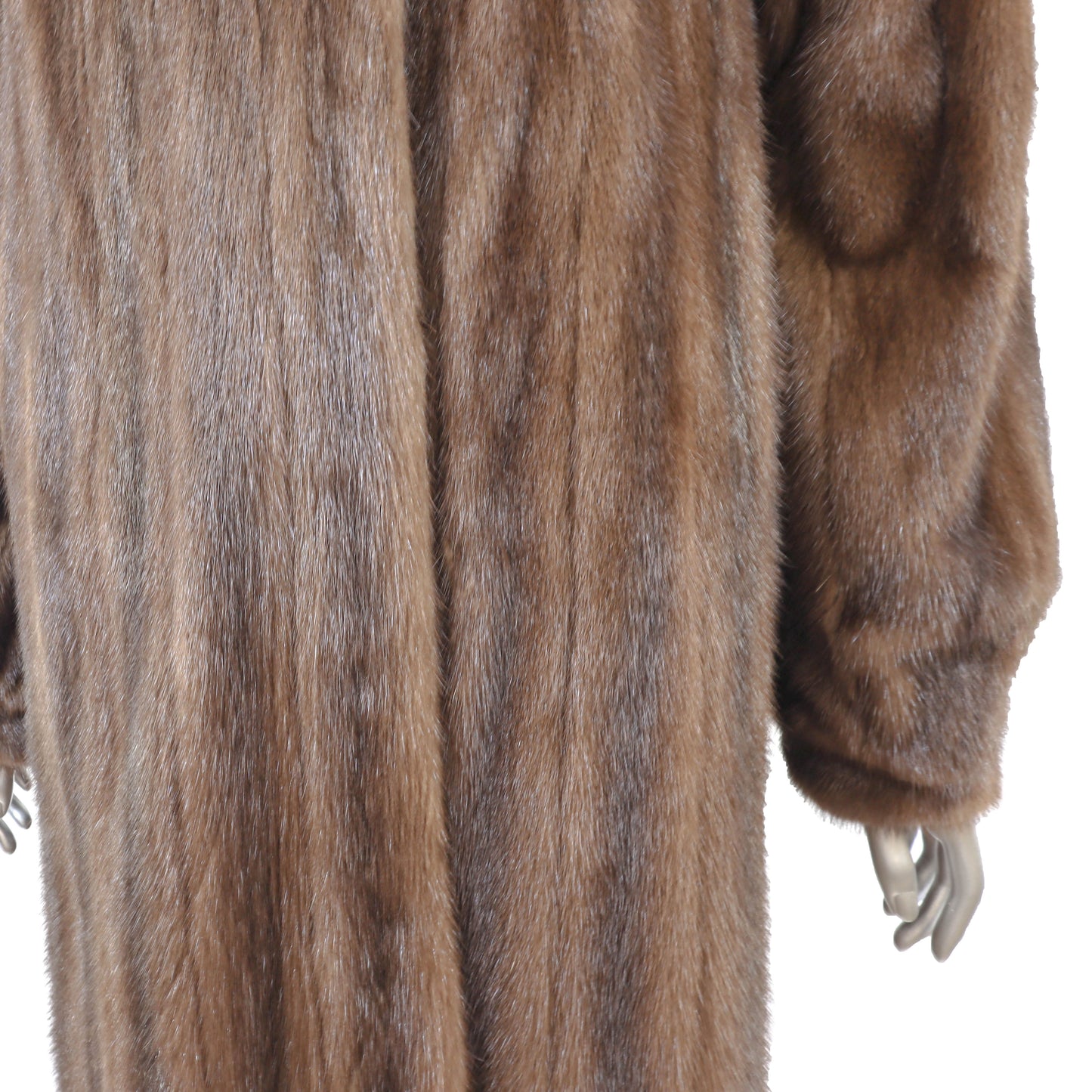 Brown Mink Coat- Size S