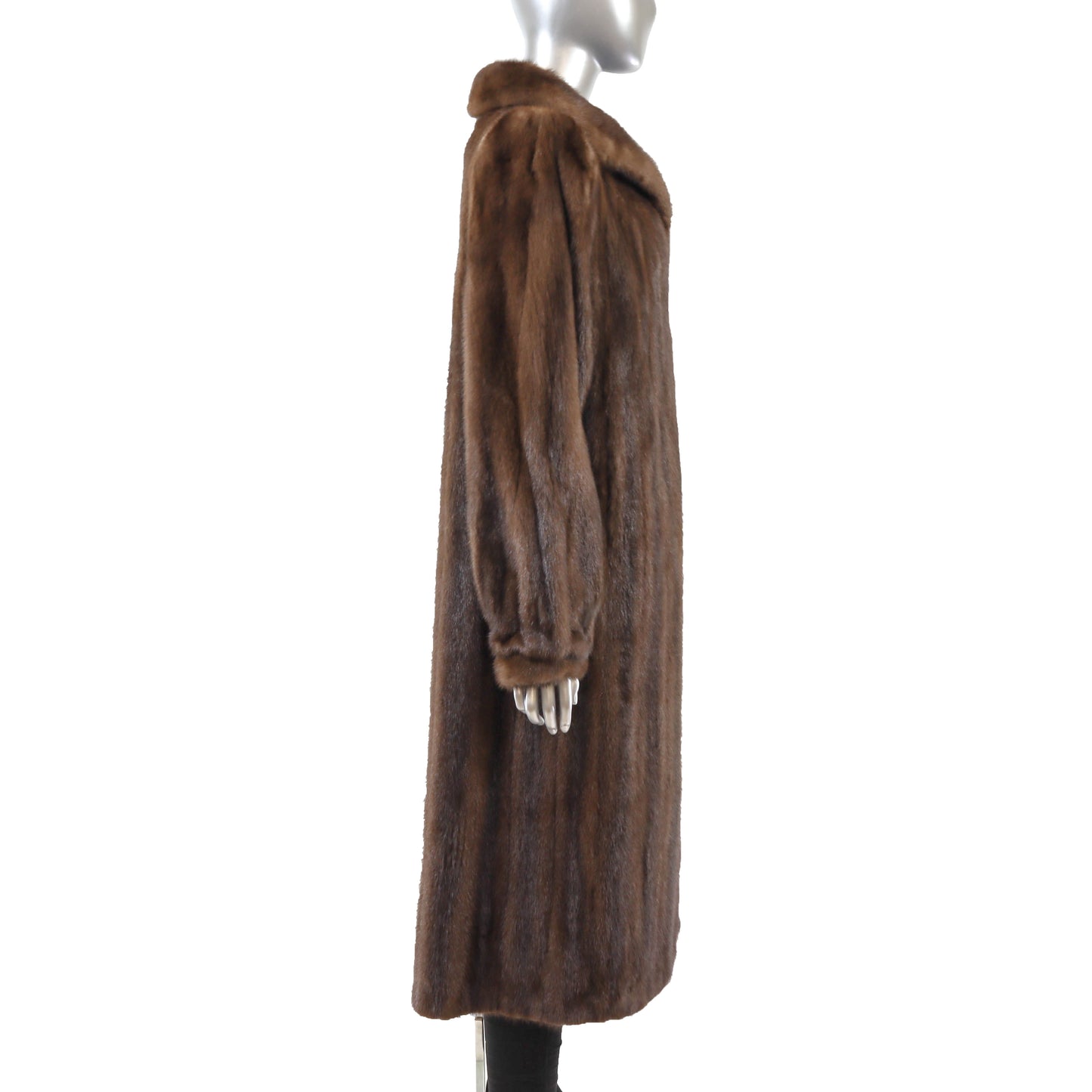 Brown Mink Coat- Size S