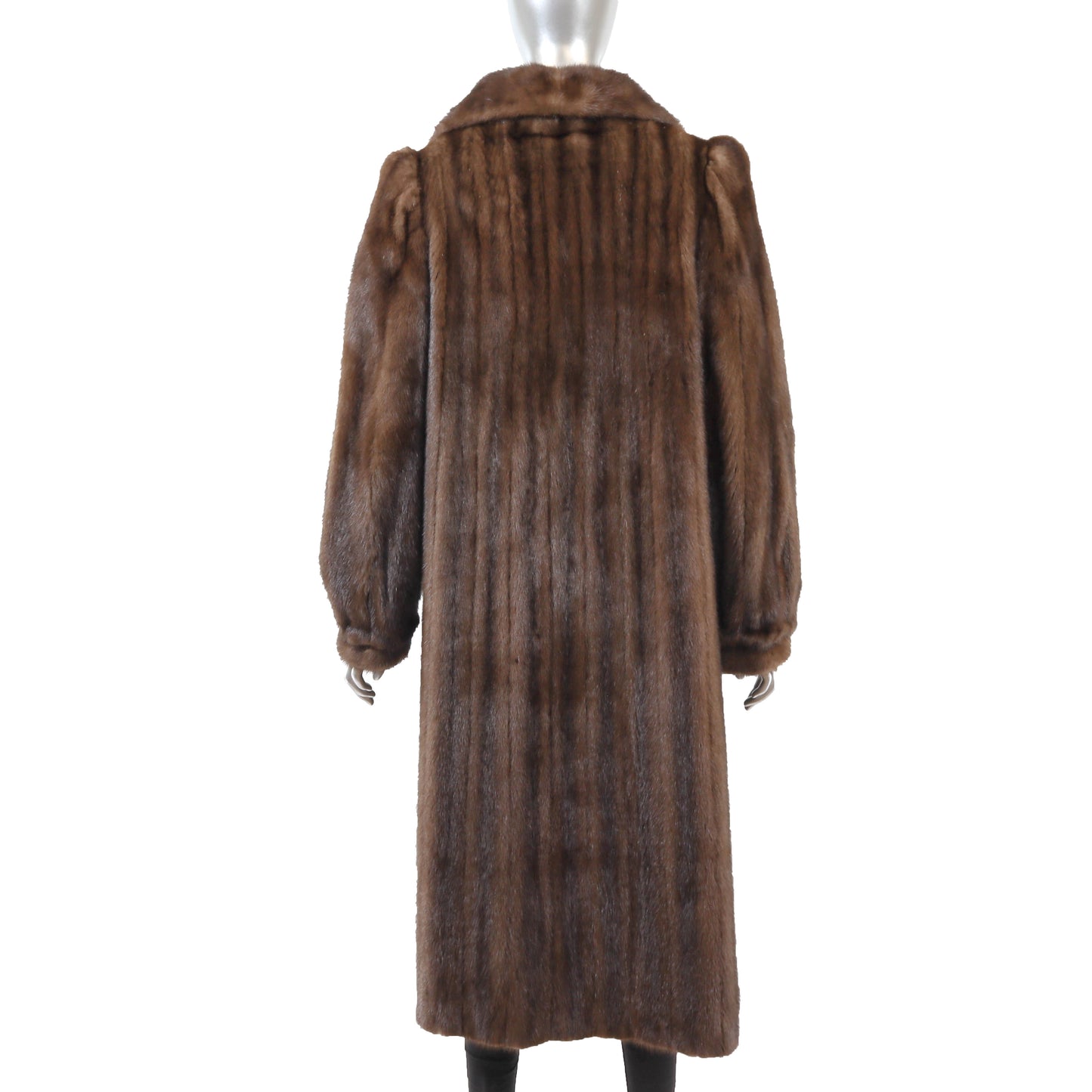 Brown Mink Coat- Size S