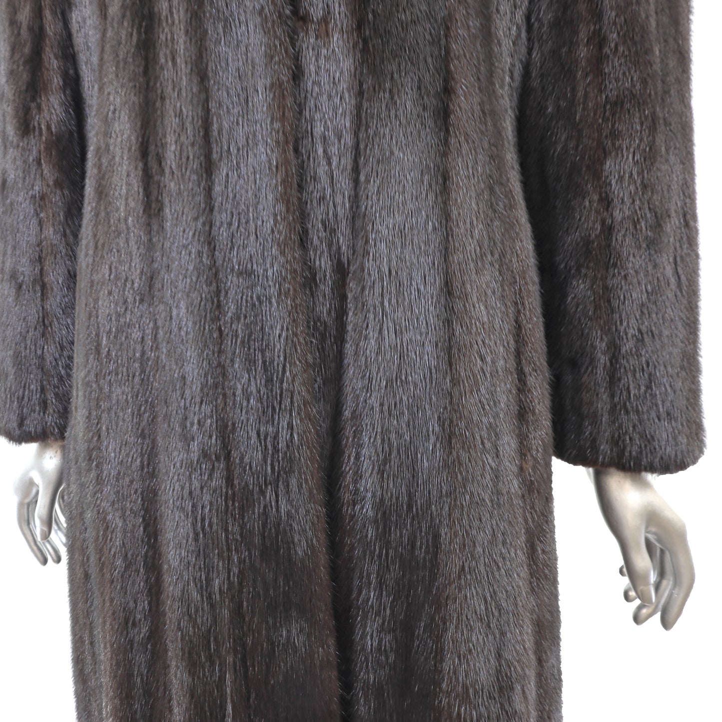 Dark Brown Mink Coat- Size S
