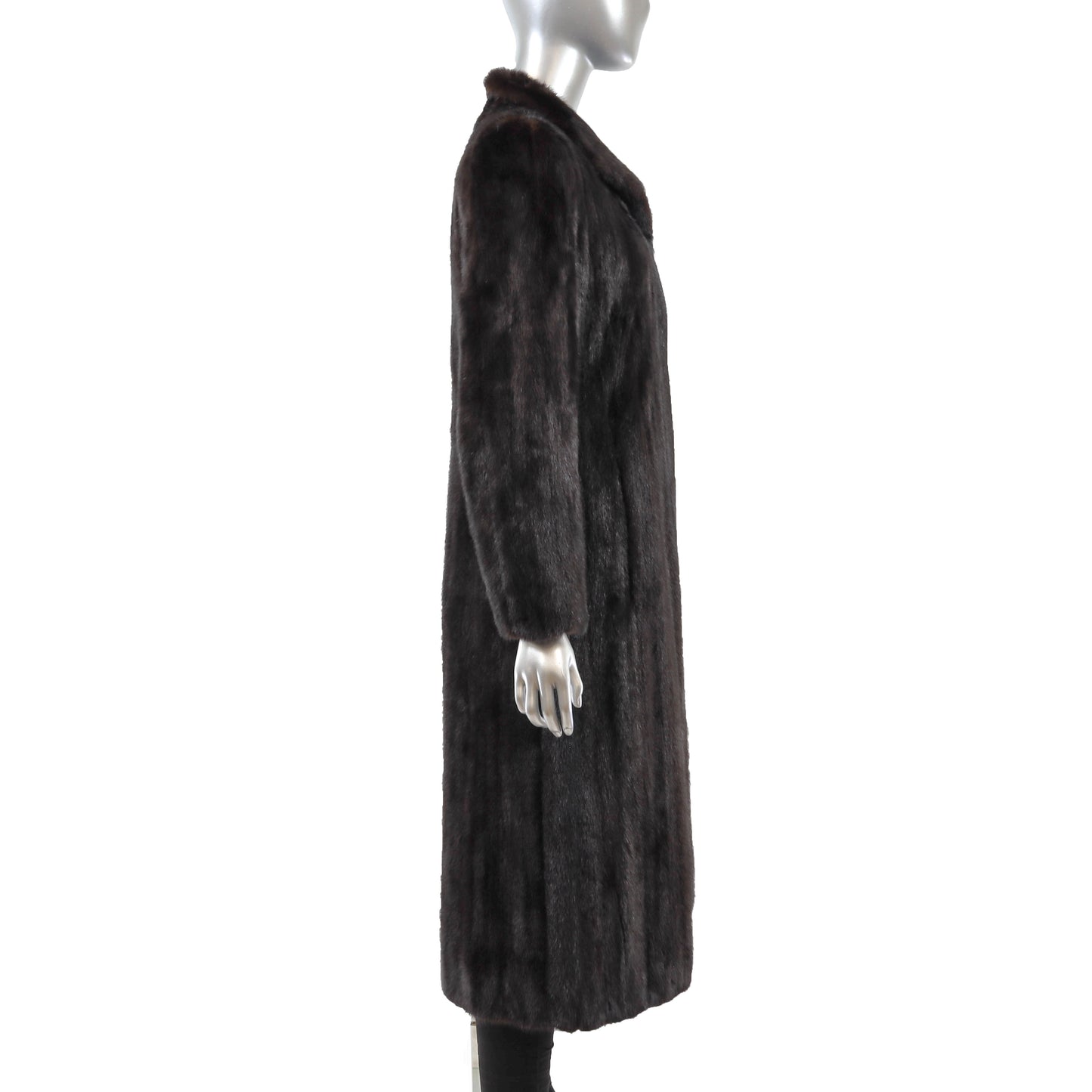 Dark Brown Mink Coat- Size S
