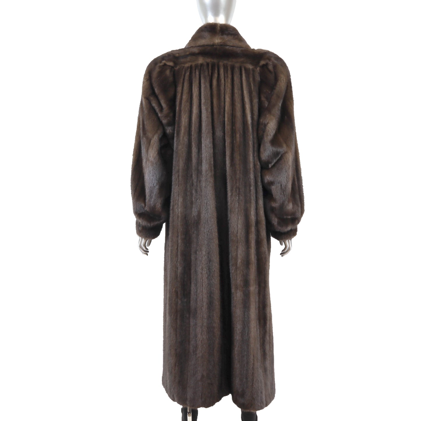 Brown Mink Coat- Size XL