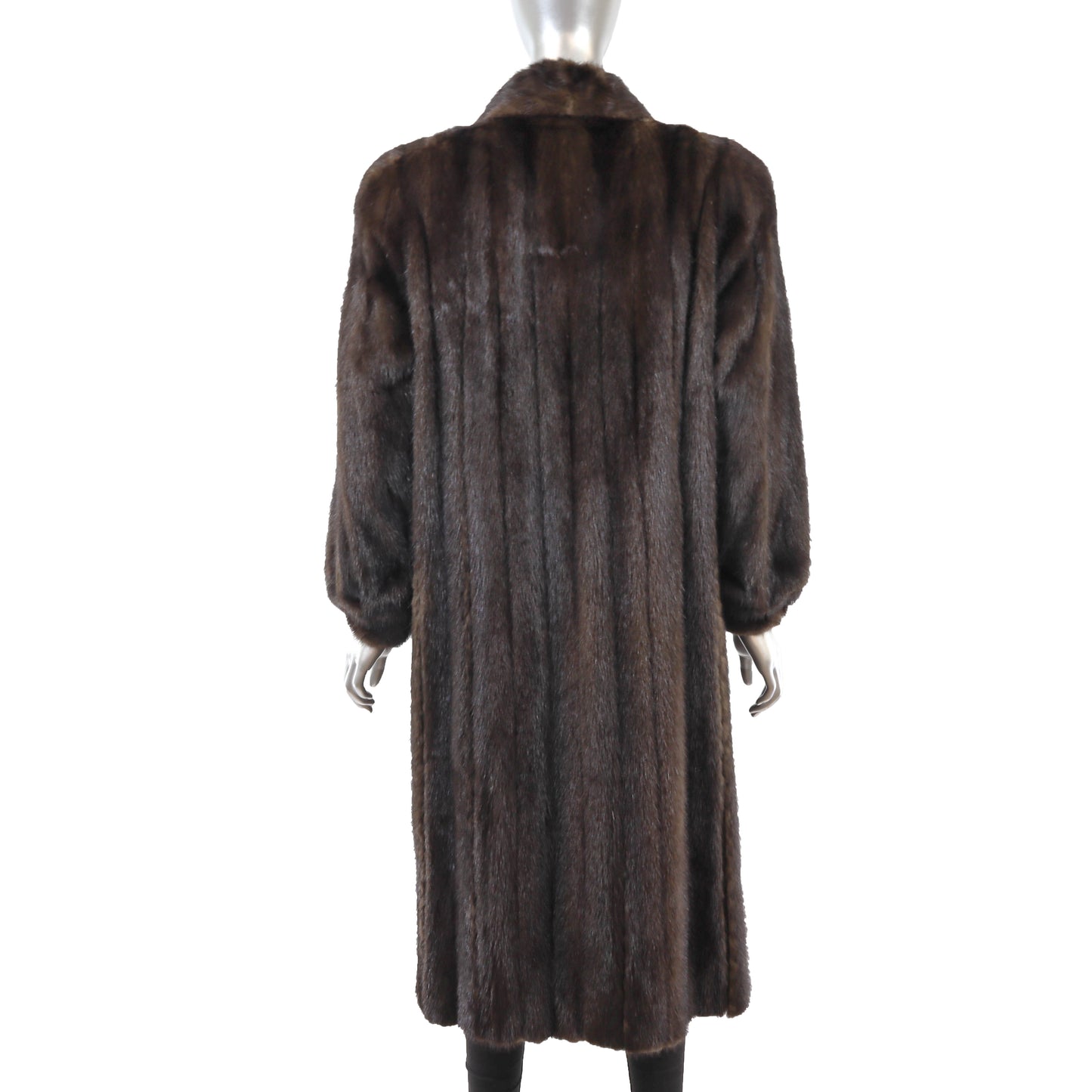 Brown Mink Coat- Size L