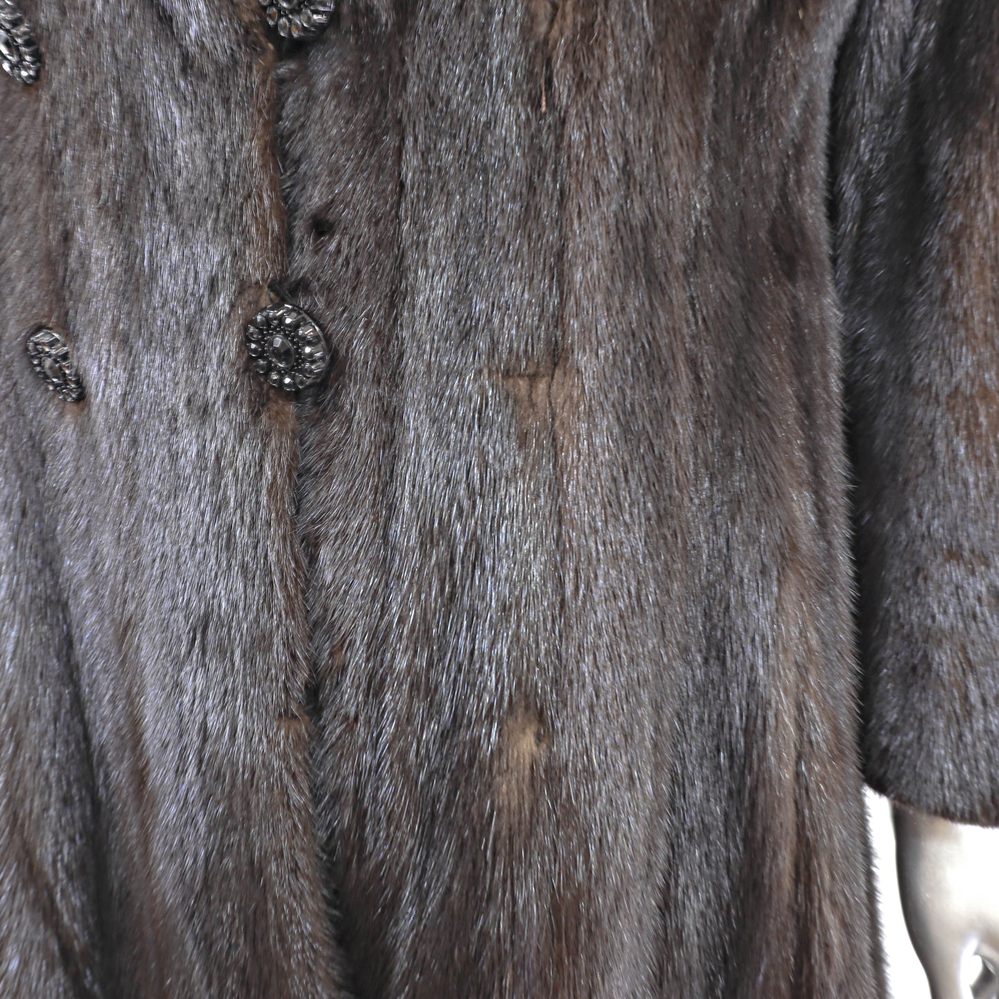 Dark Brown Mink Coat- Size S