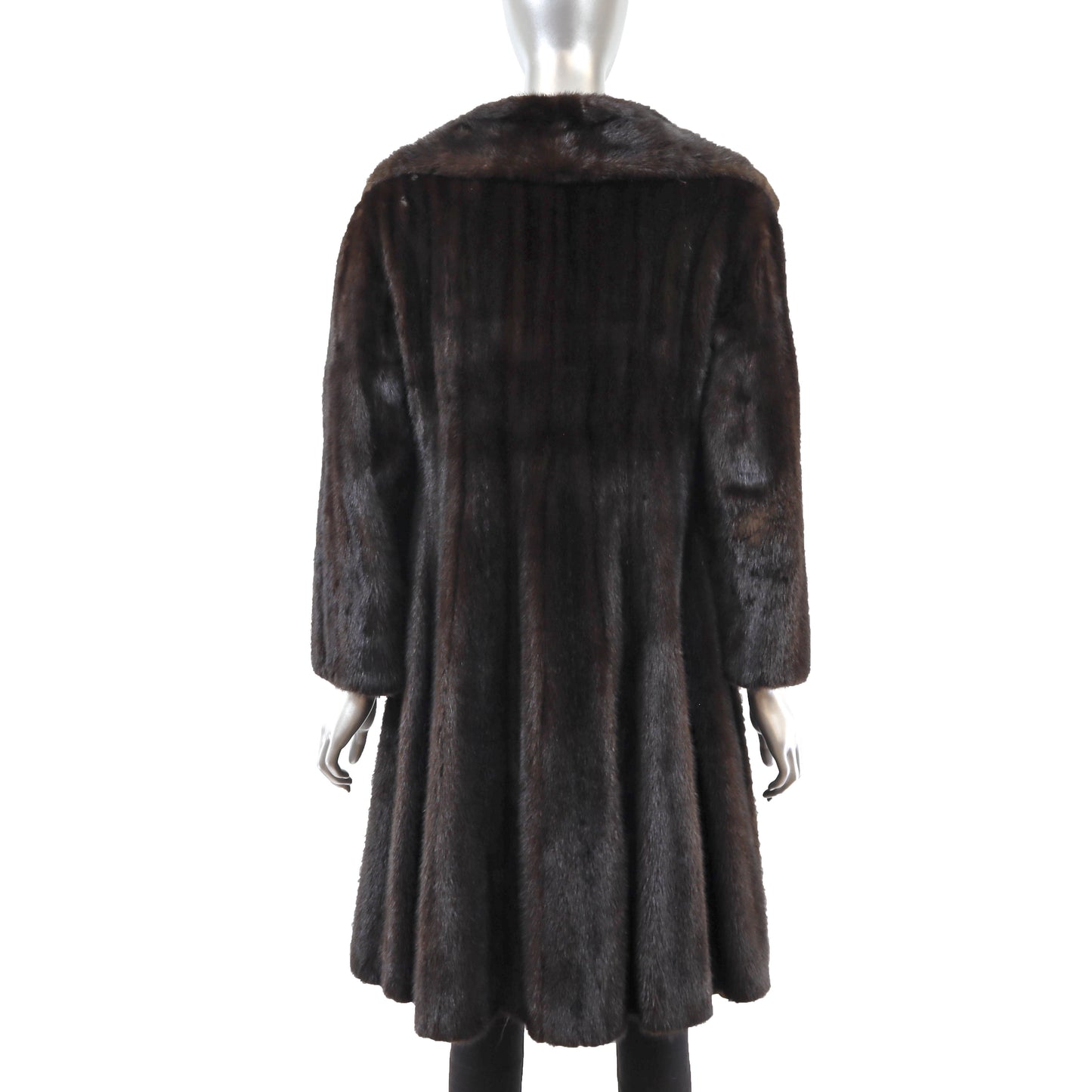 Dark Brown Mink Coat- Size S