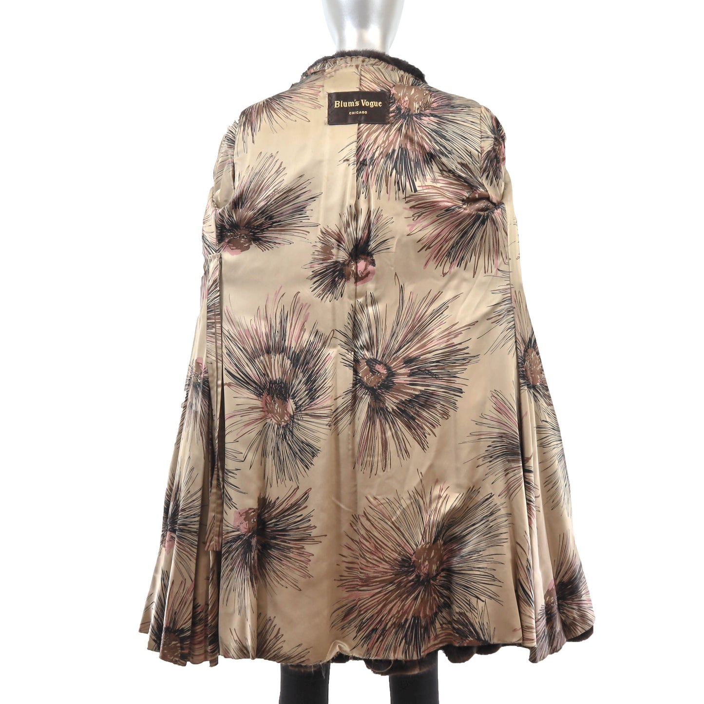 Dark Brown Mink Coat- Size S