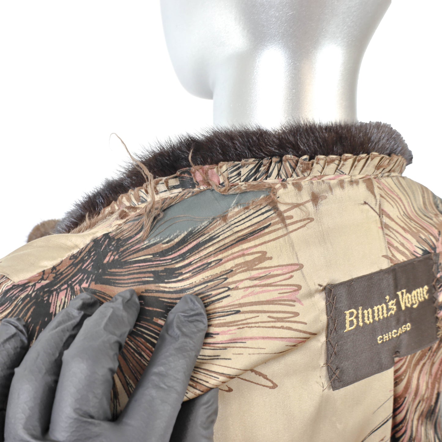 Dark Brown Mink Coat- Size S