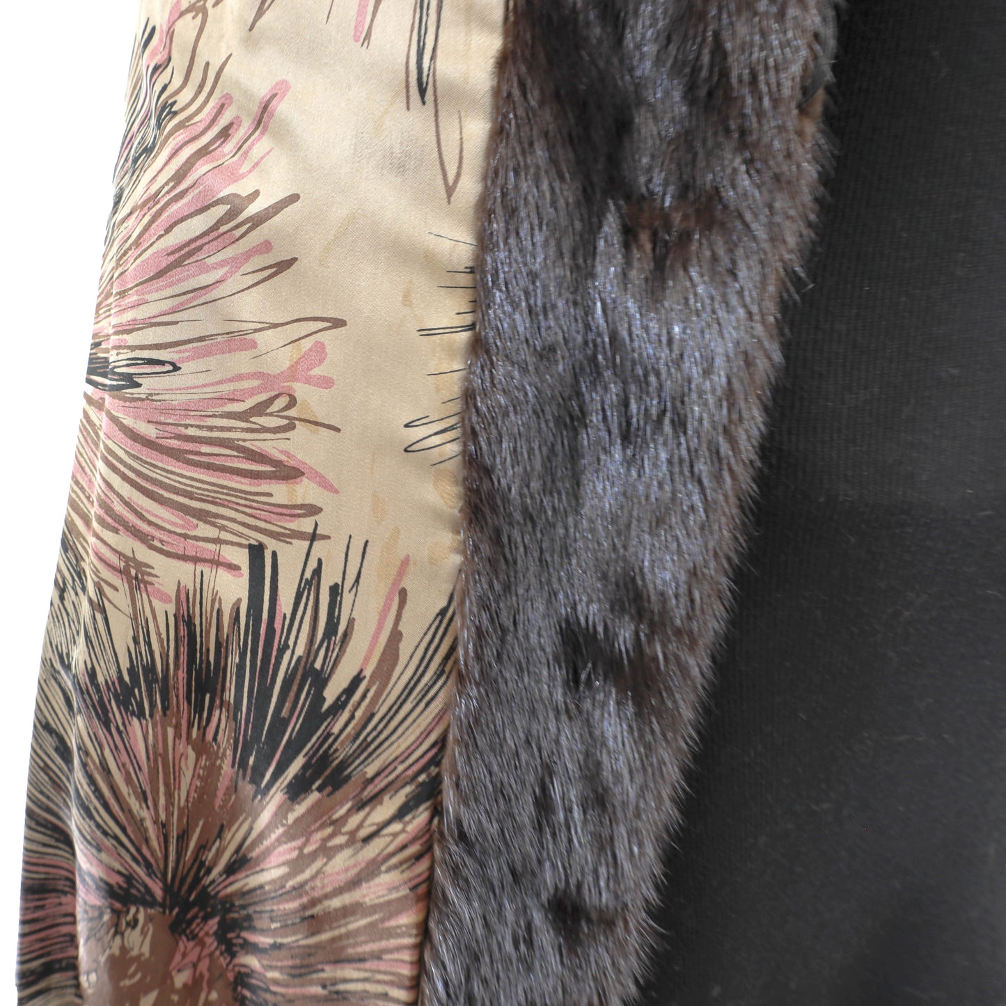 Dark Brown Mink Coat- Size S
