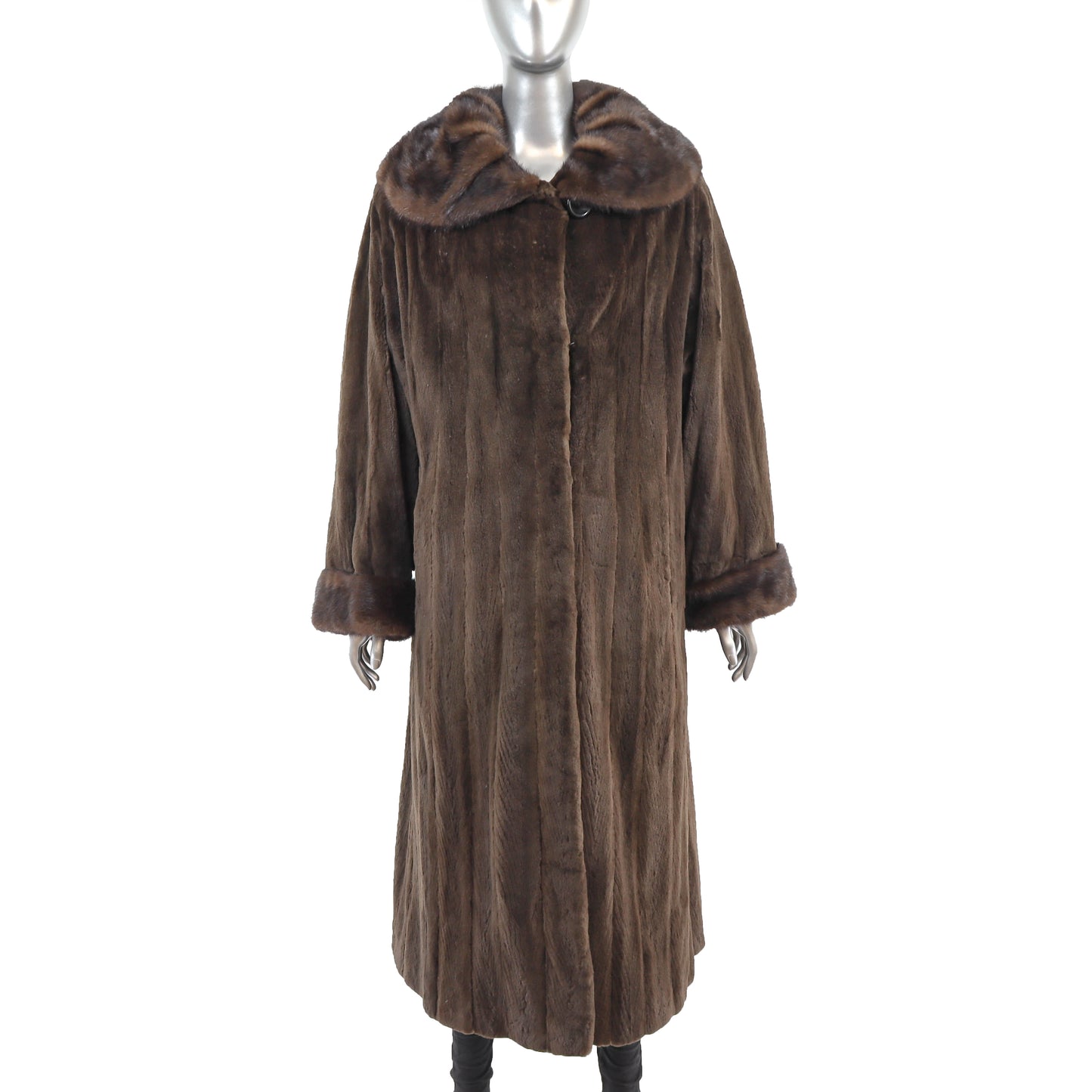 Pierre Balmain/ Saks-Fifth Avenue Sheared Mink Coat- Size XXL