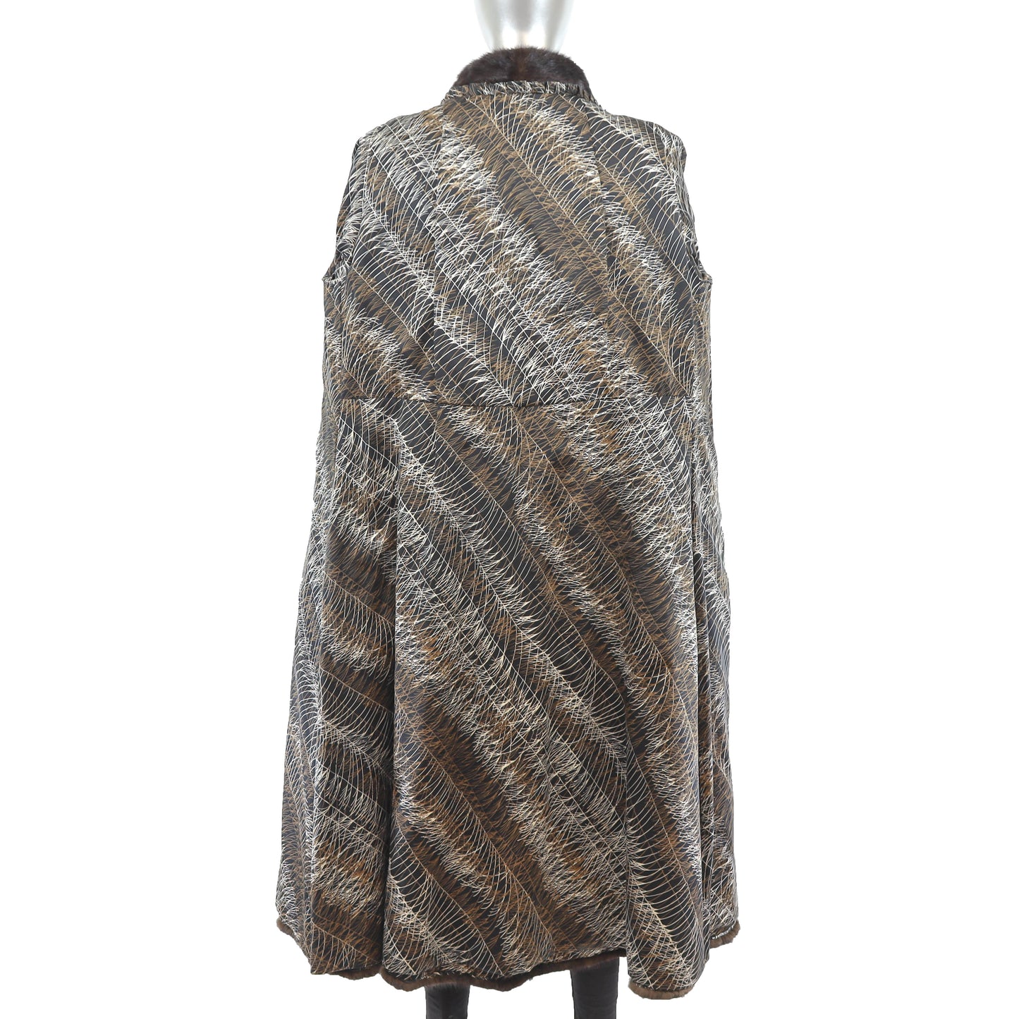 Dark Brown Mink Coat- Size M