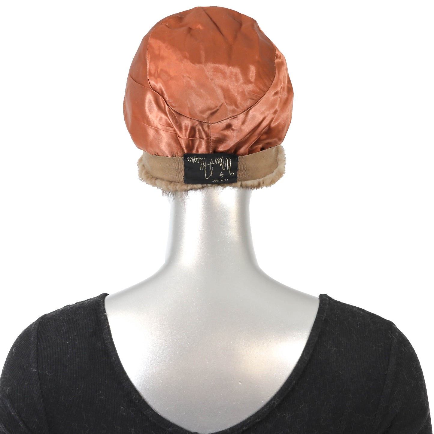Light Brown Mink Hat- Size Free