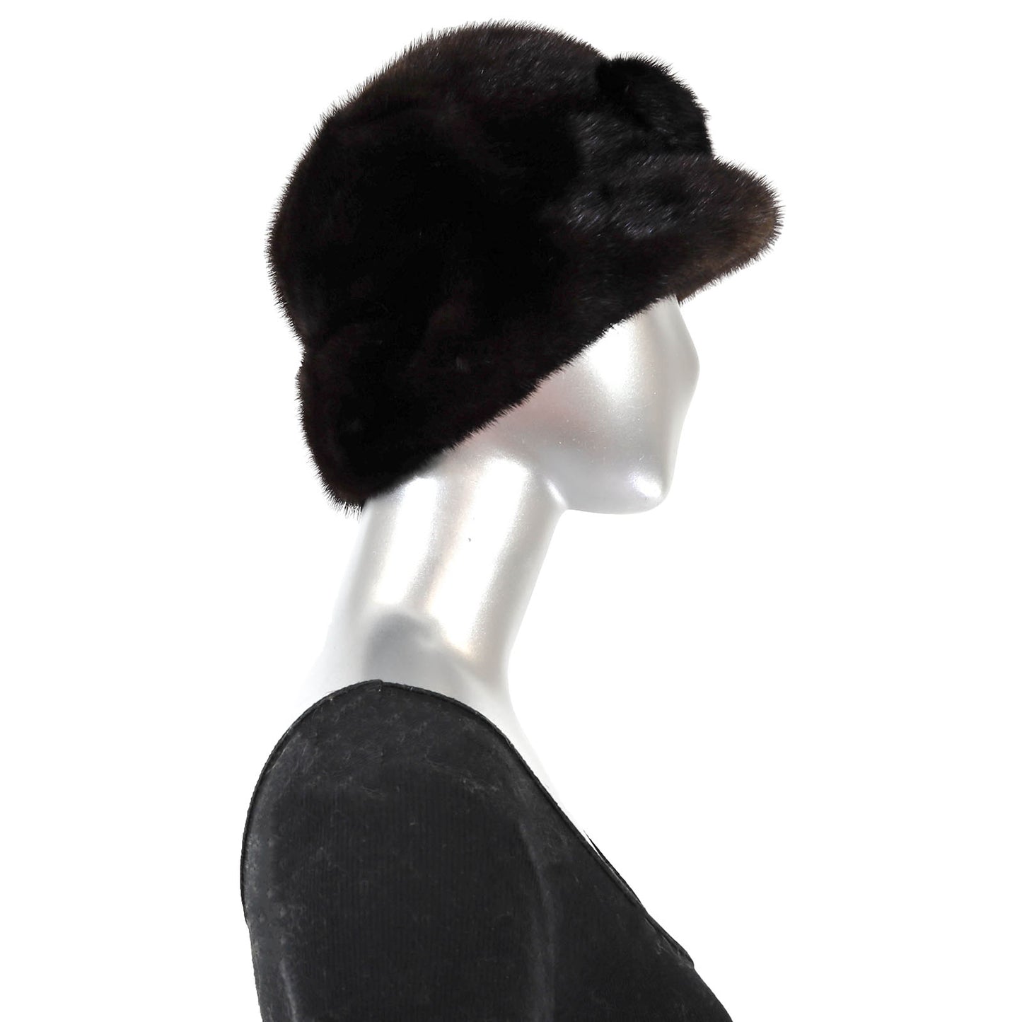 Brown Mink Hat- Size Free