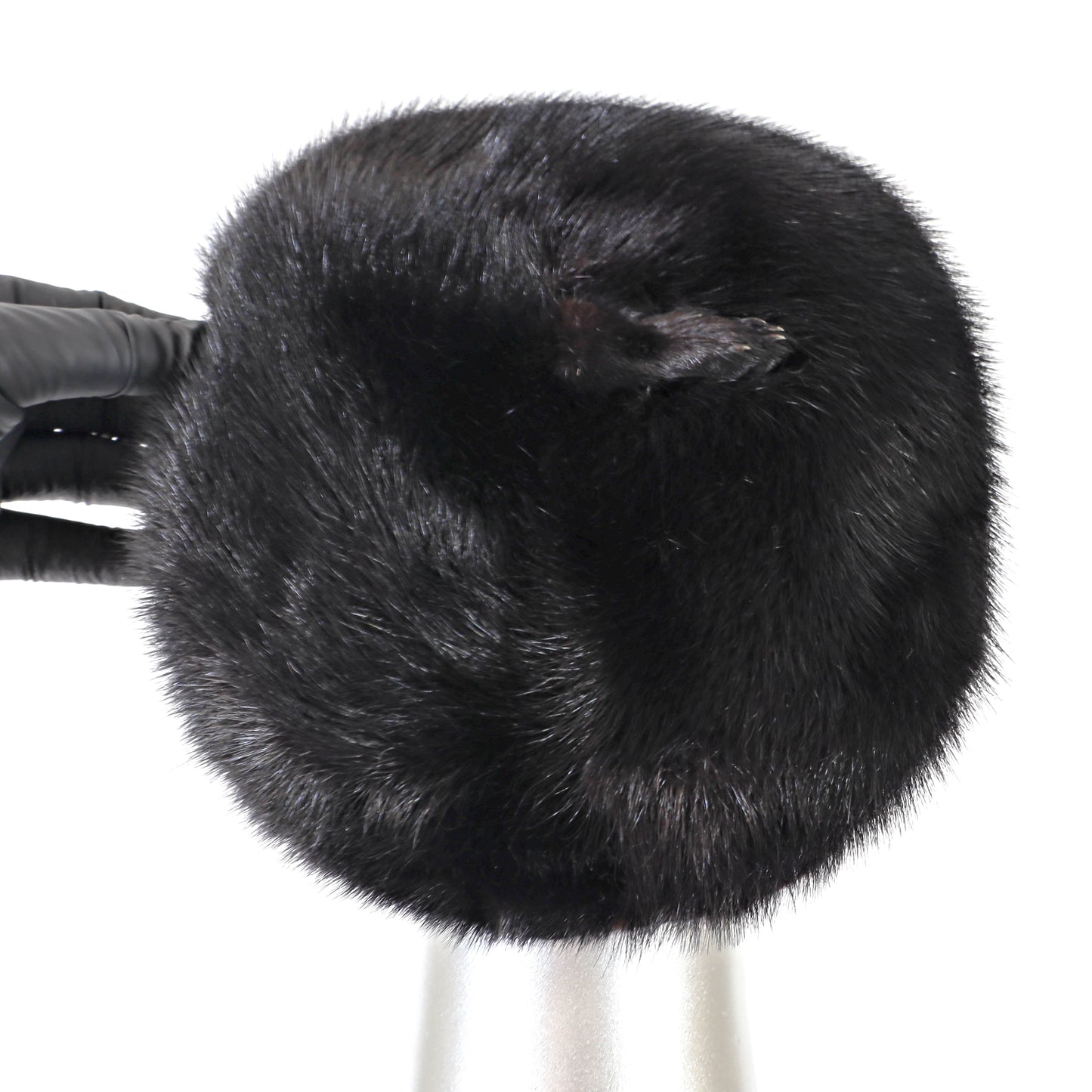 Black Mink Hat- Size Free