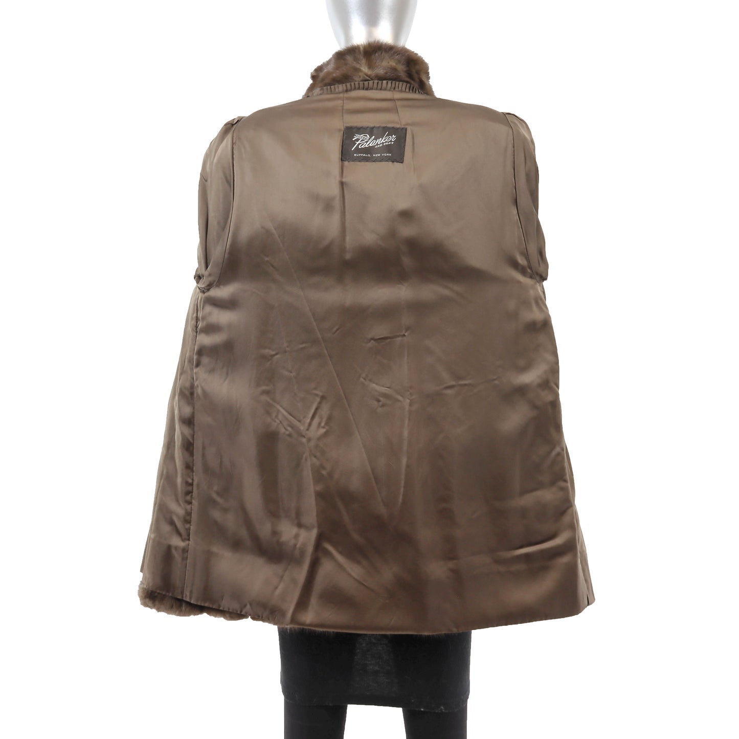 Light Brown Mink Jacket- Size M