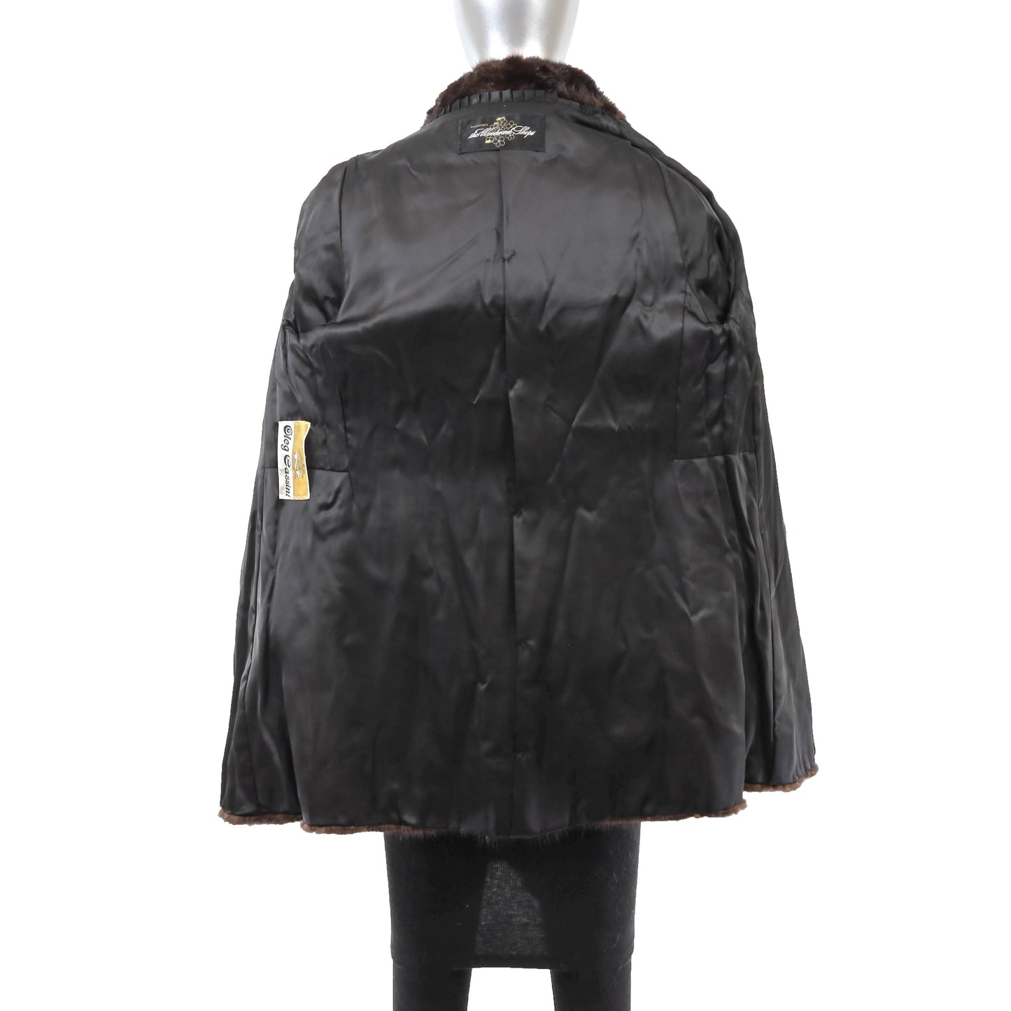 Brown Mink Jacket- Size S