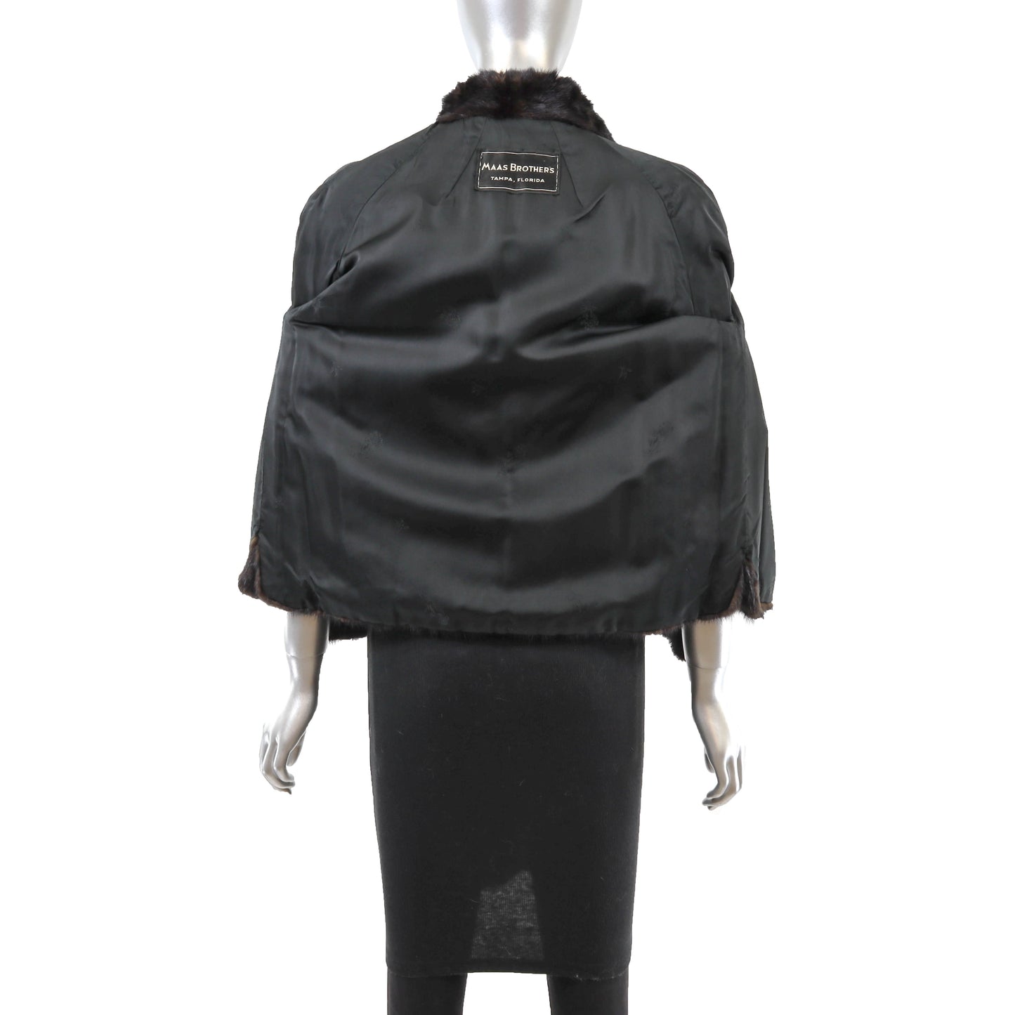 Brown Mink Jacket- Size S