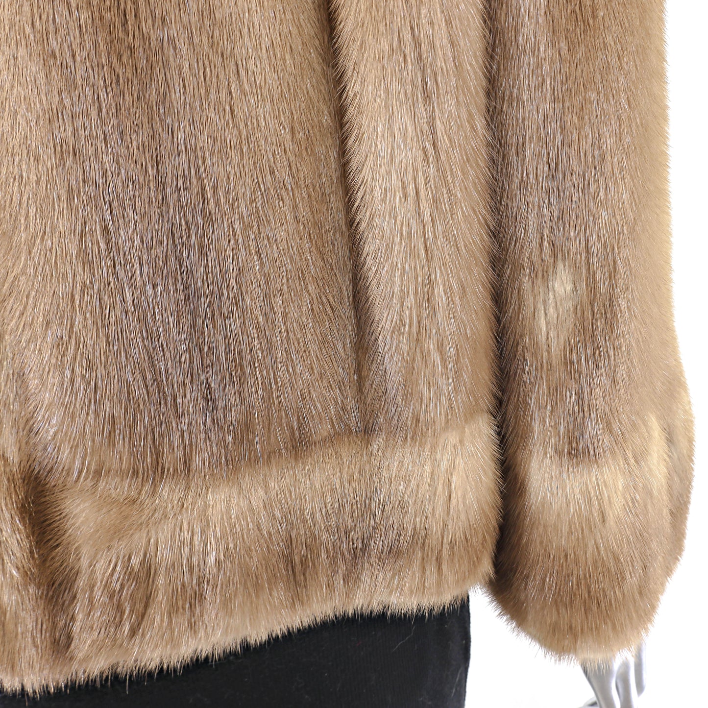 Light Brown Mink Jacket- Size M