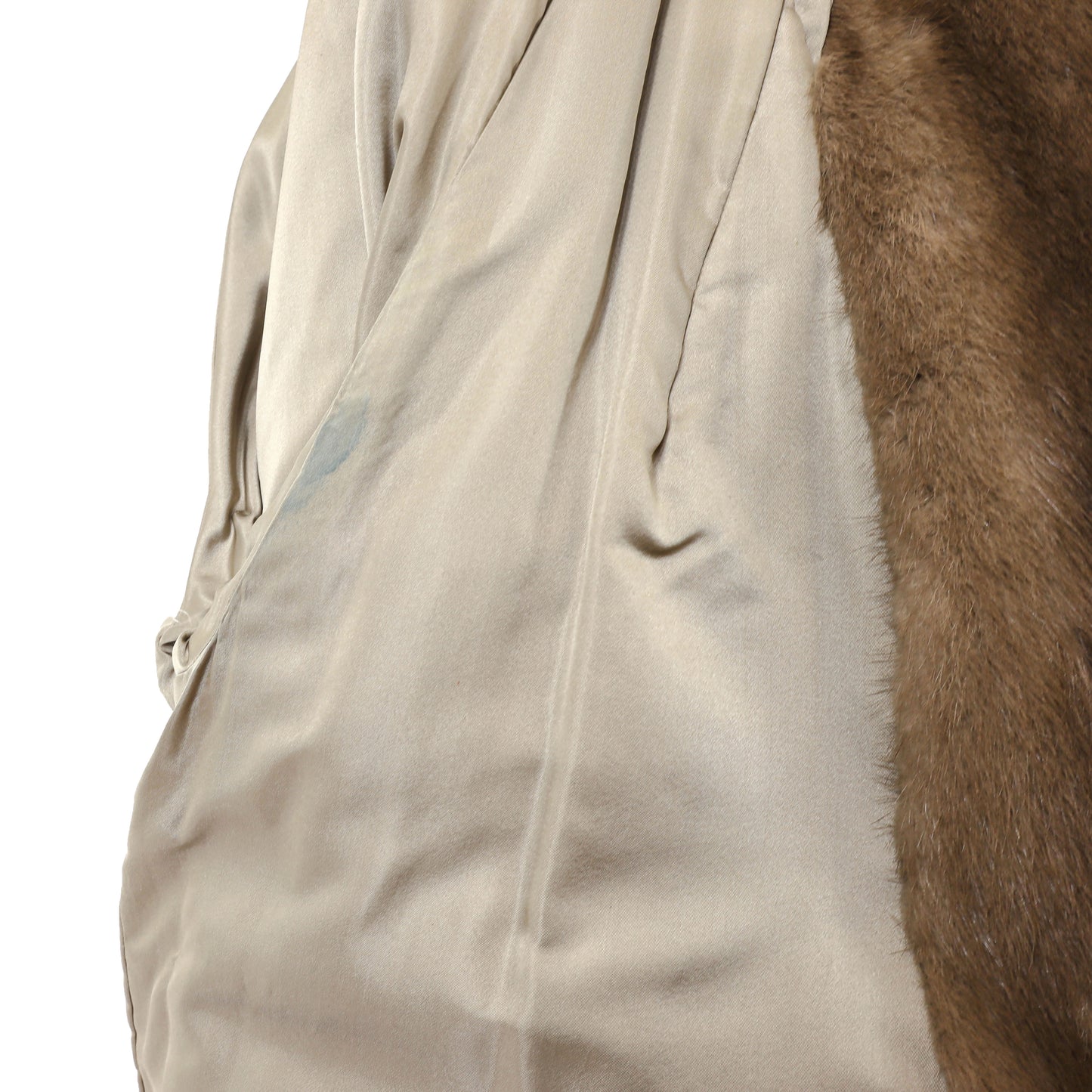 Light Brown Mink Jacket- Size L