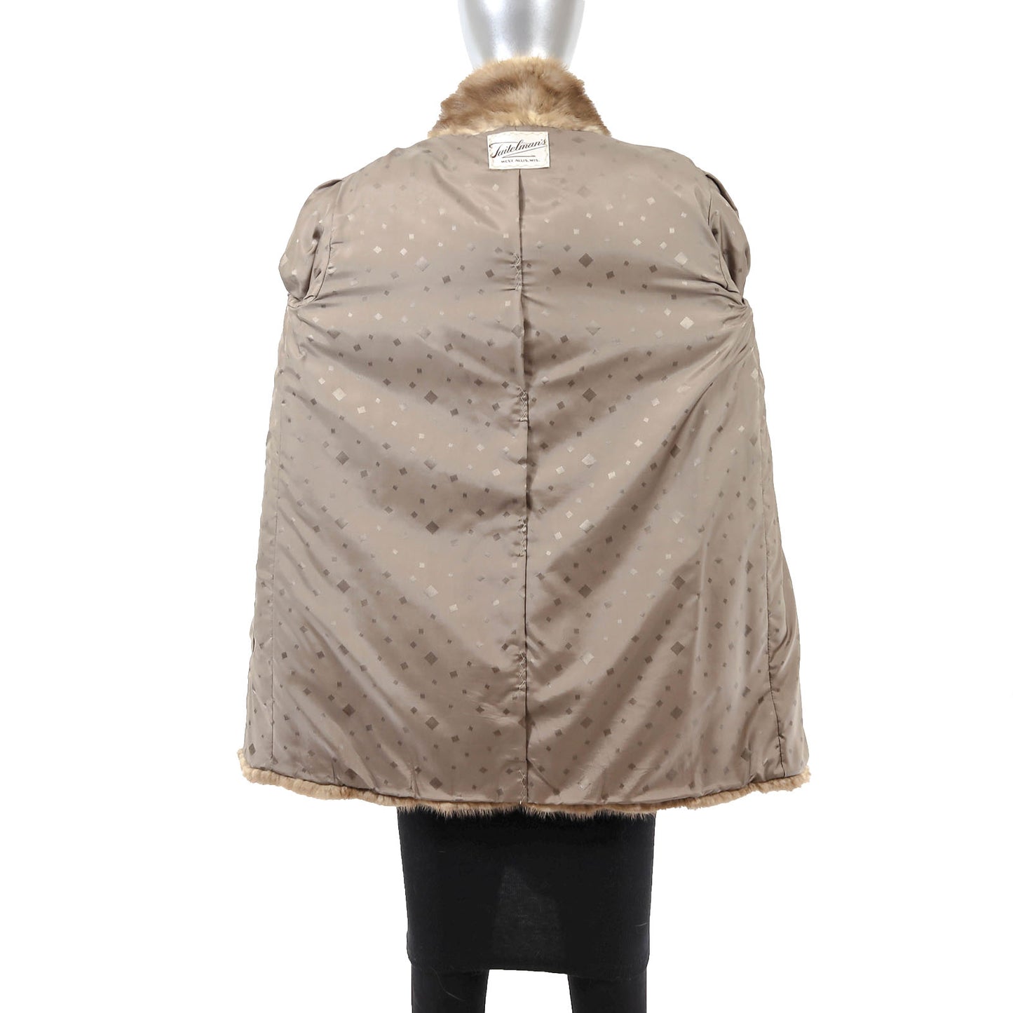 Light Brown Mink Jacket- Size M