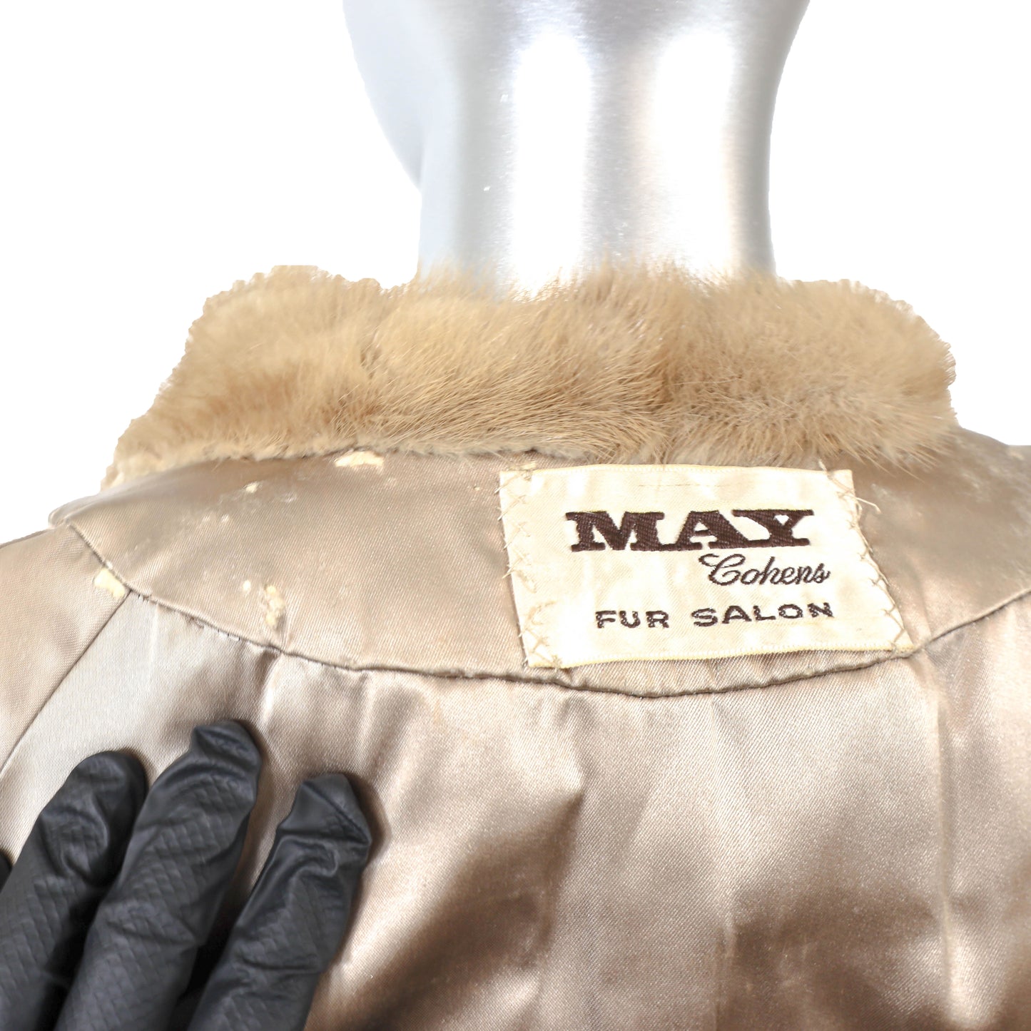 Light Brown Mink Jacket- Size L