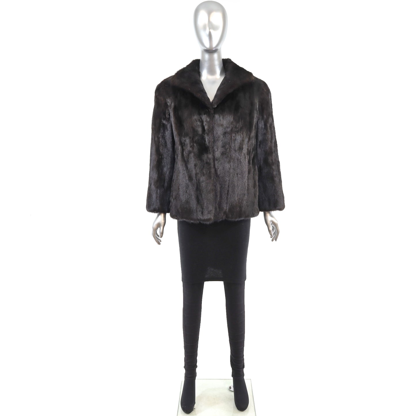 Mahogany Mink Jacket- Size S