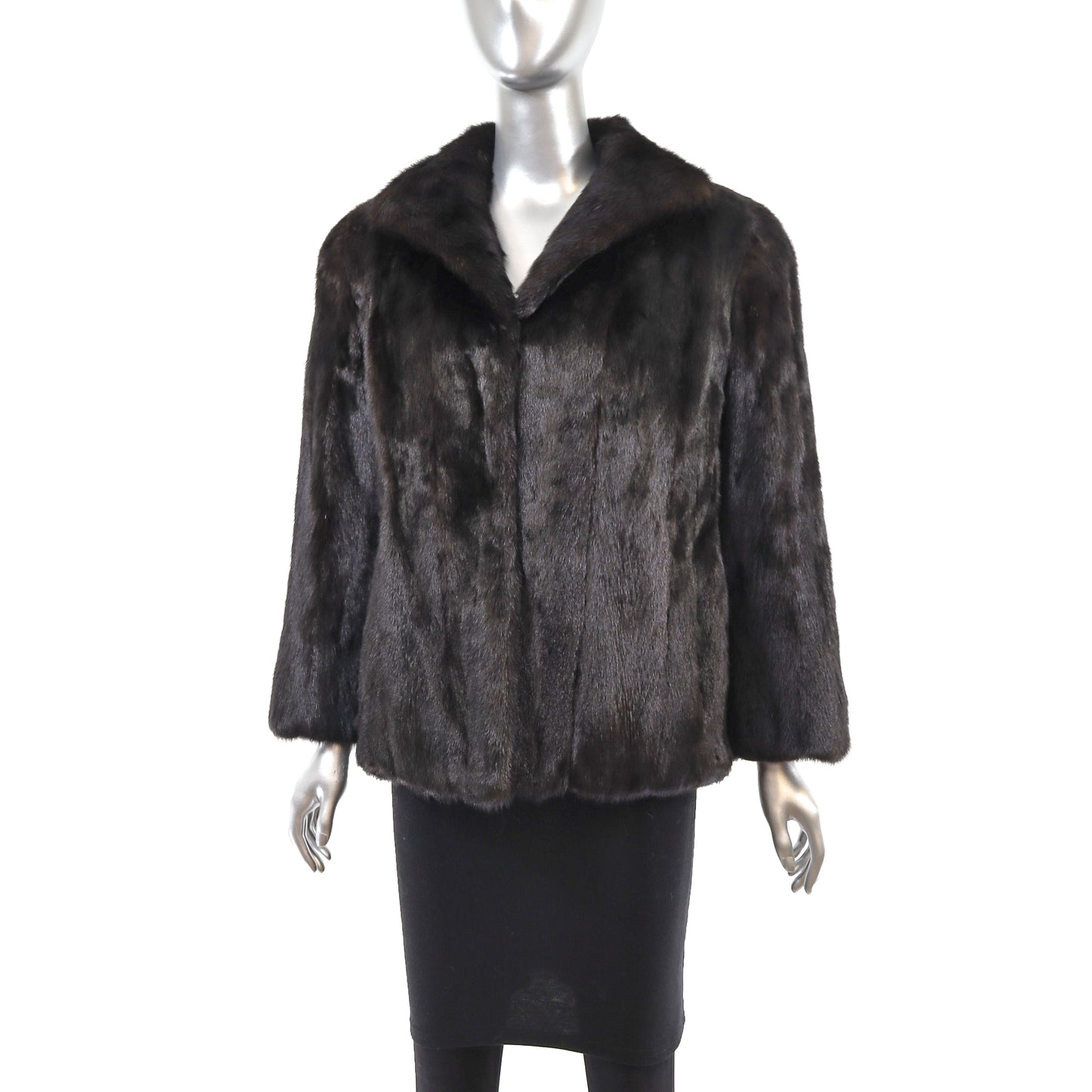 Mahogany Mink Jacket- Size S