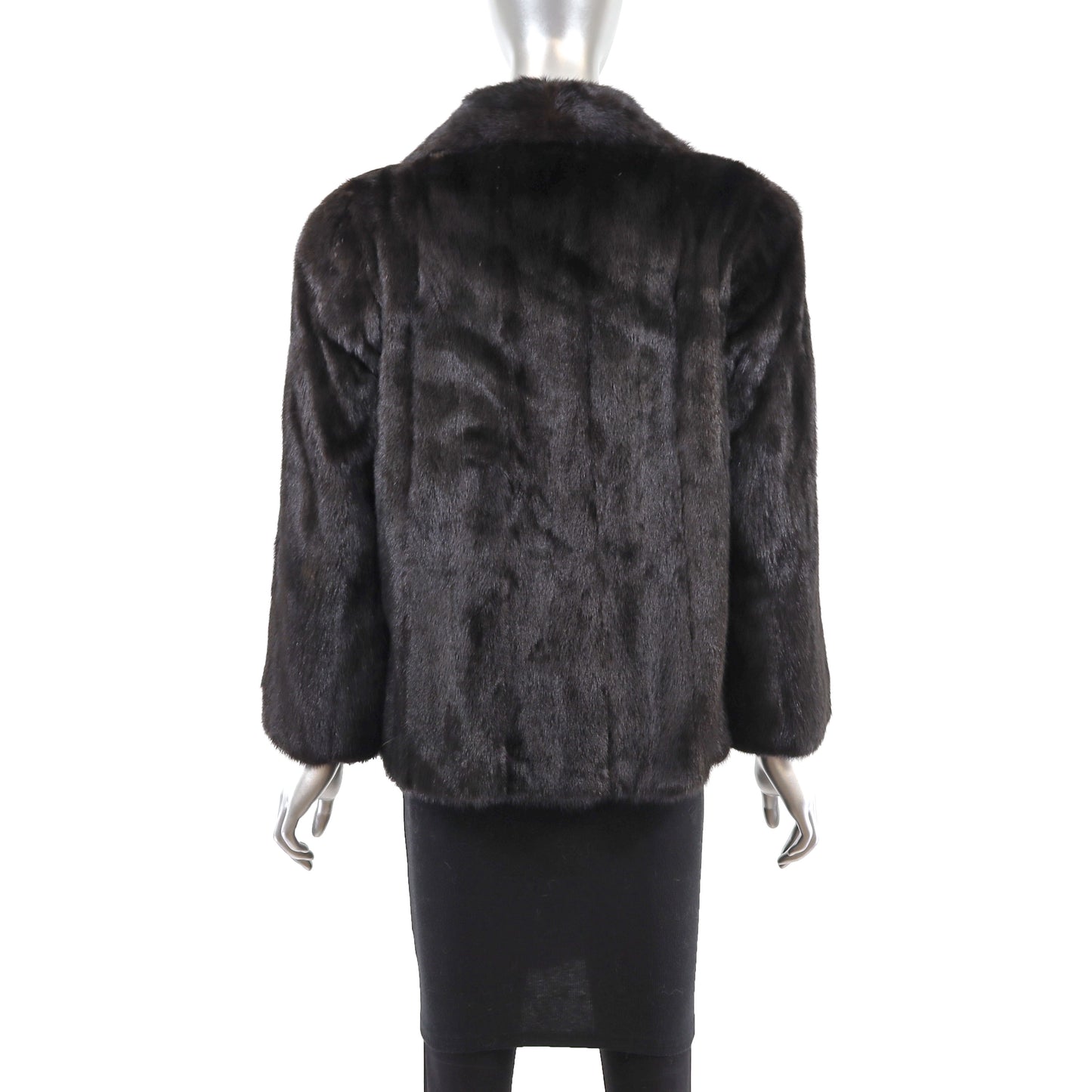 Mahogany Mink Jacket- Size S