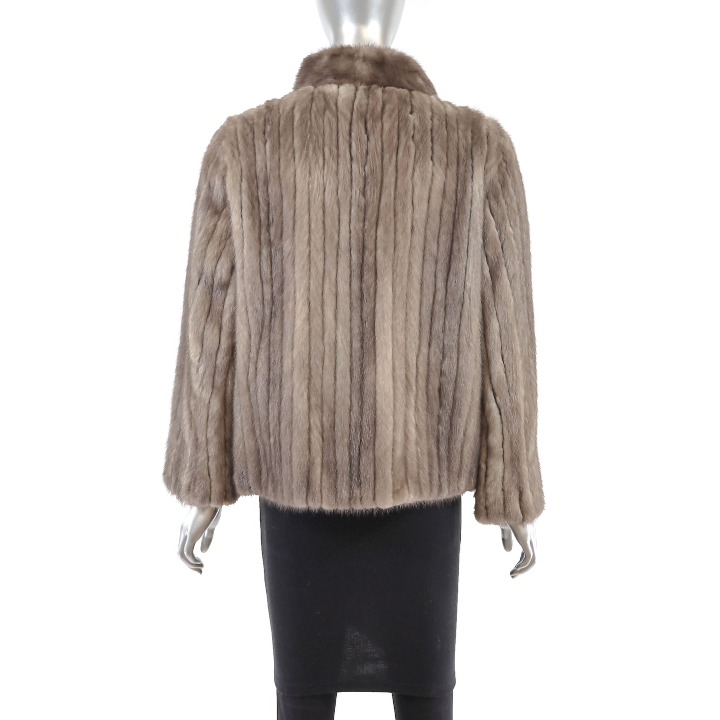 Sapphire Mink Corded Jacket- Size S