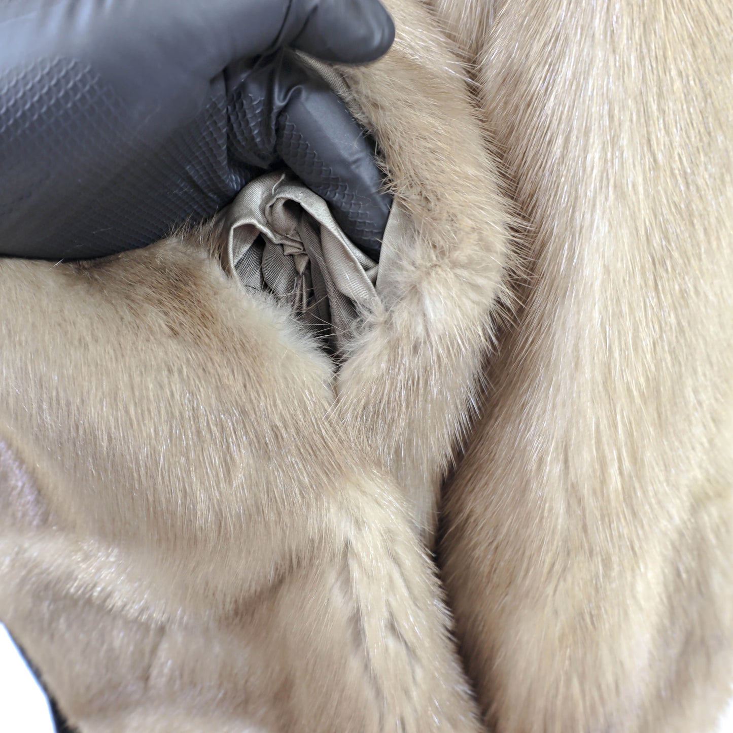 Light Brown Mink Jacket- Size M