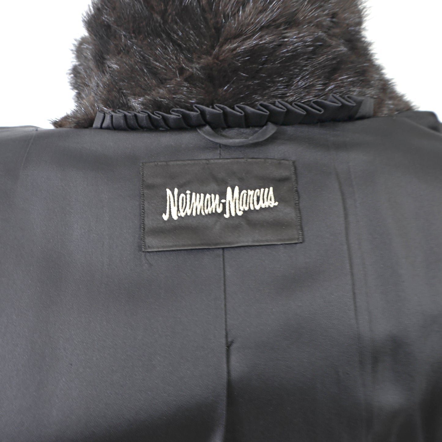 Neiman Marcus Black Mink Jacket- Size M