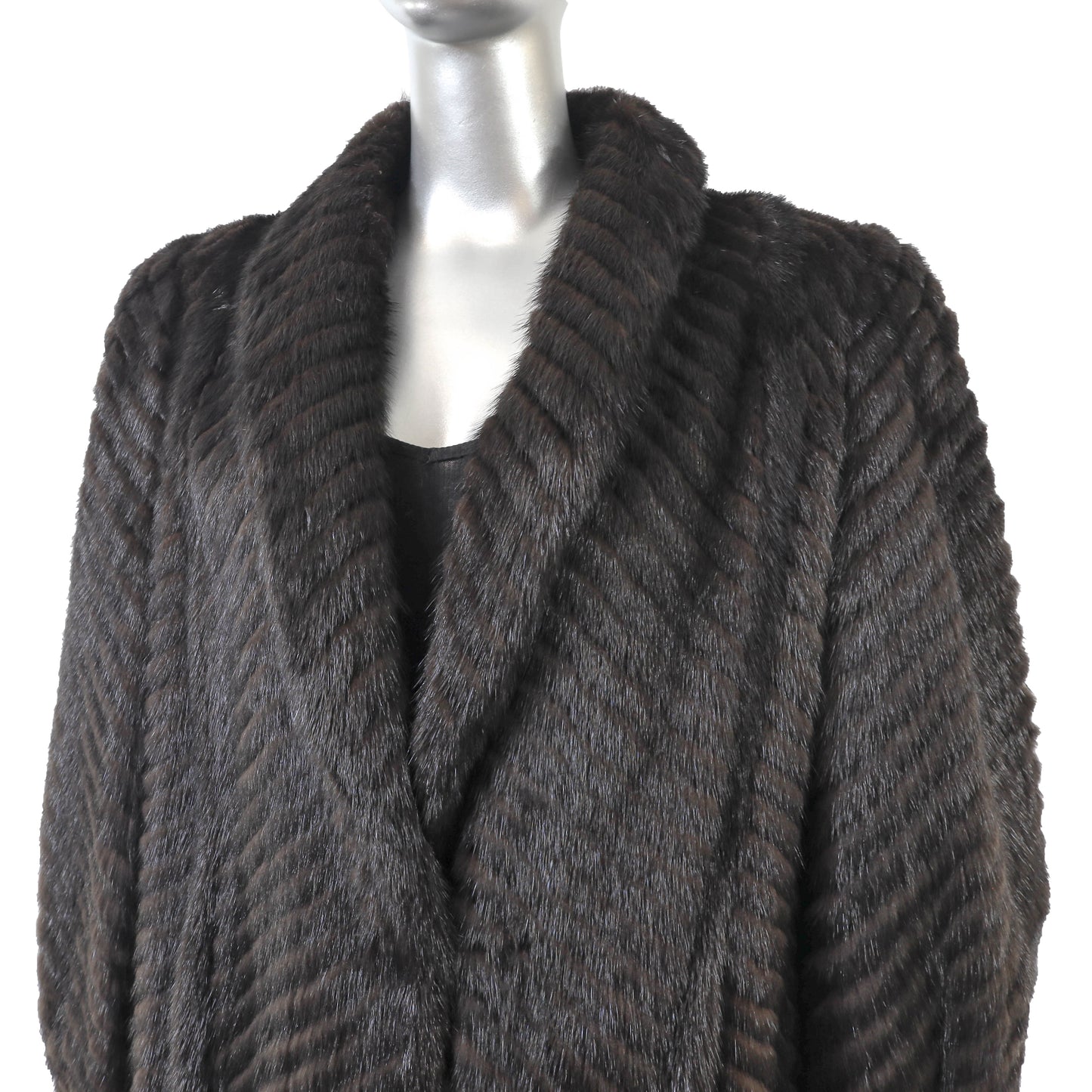 Neiman Marcus Black Mink Jacket- Size M