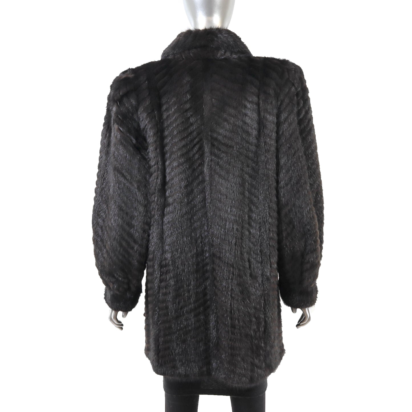 Neiman Marcus Black Mink Jacket- Size M