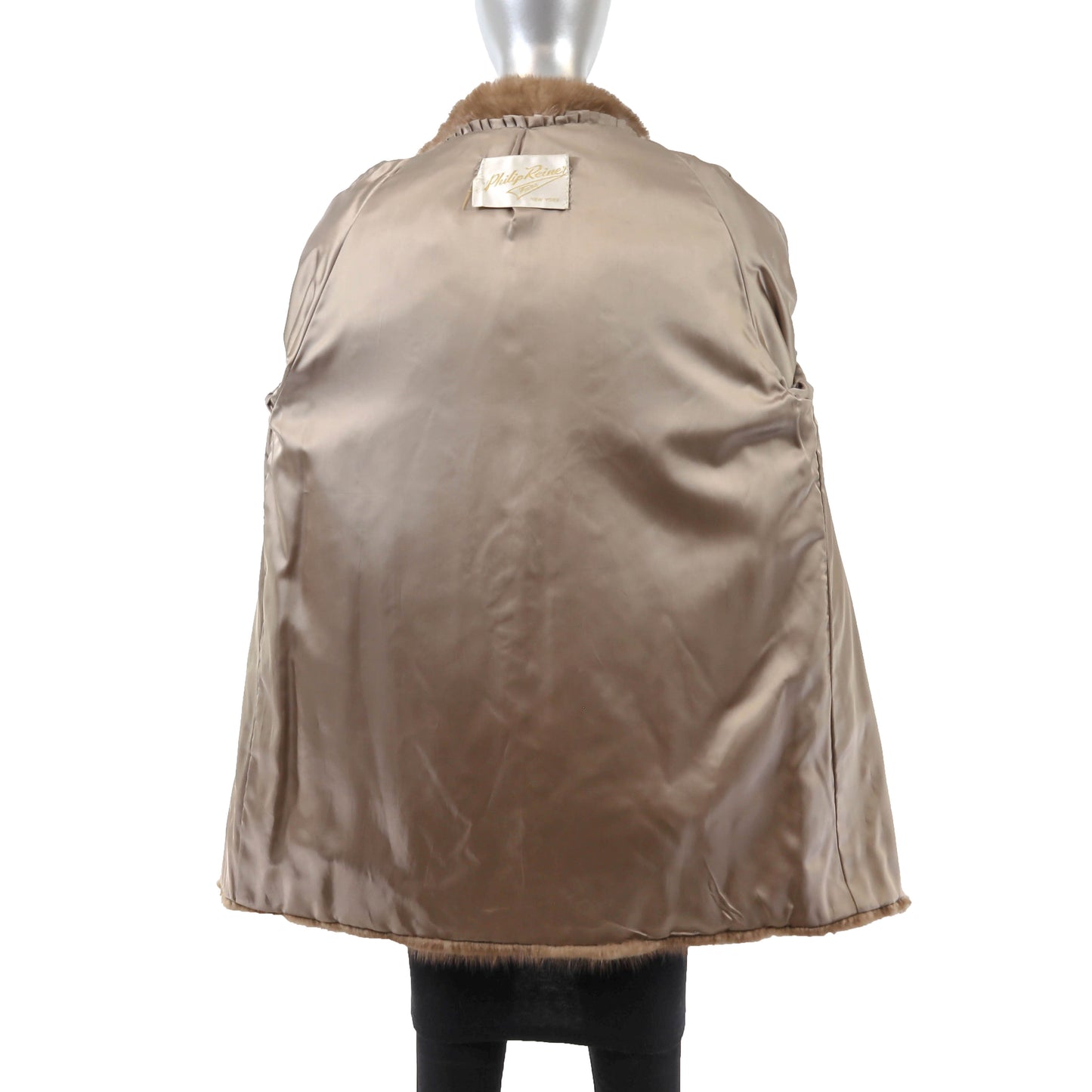 Light Brown Mink Jacket- Size L