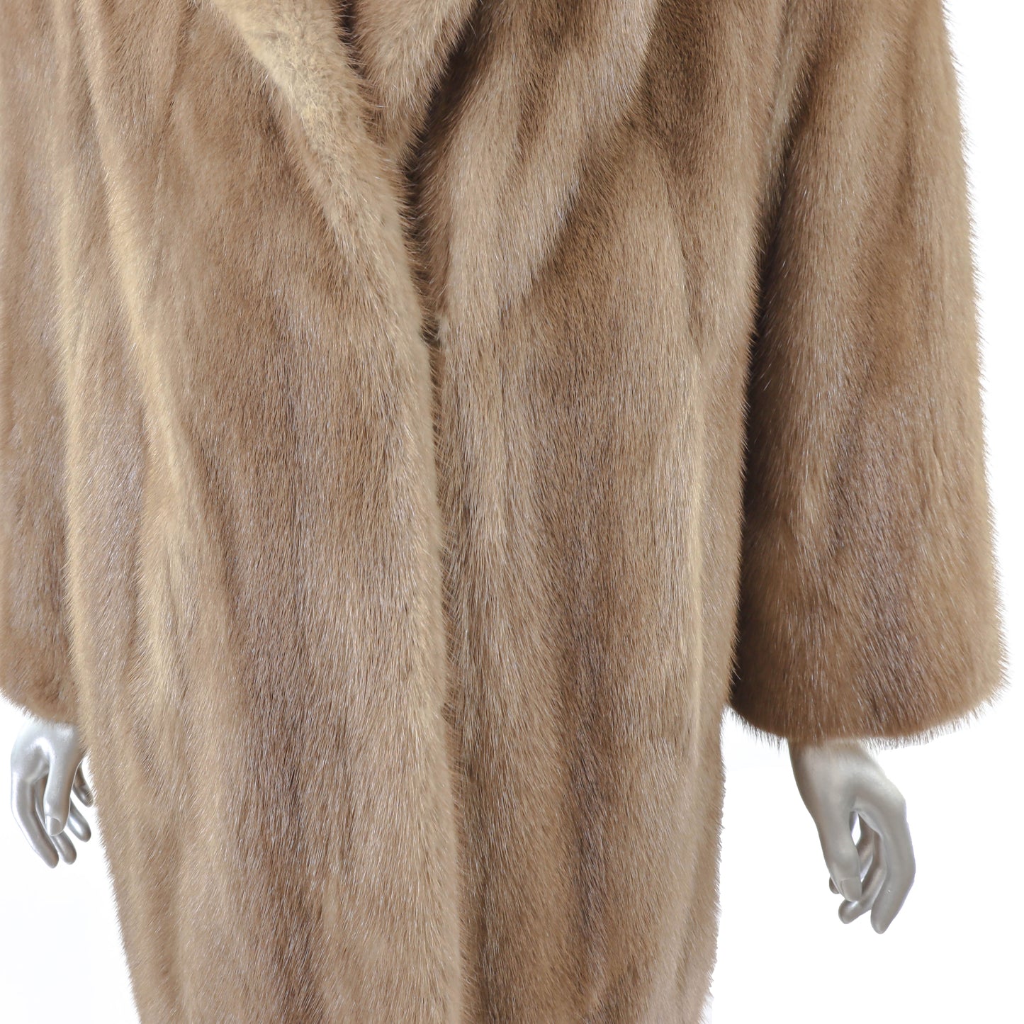 Light Brown Mink Jacket- Size L