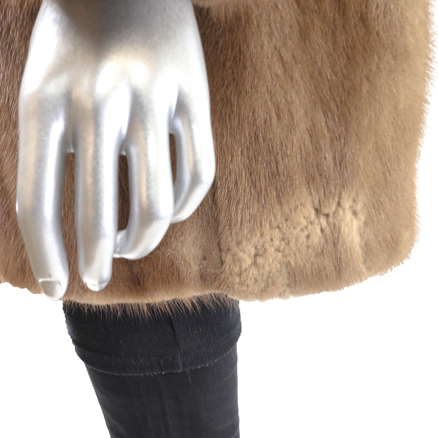 Light Brown Mink Jacket- Size L